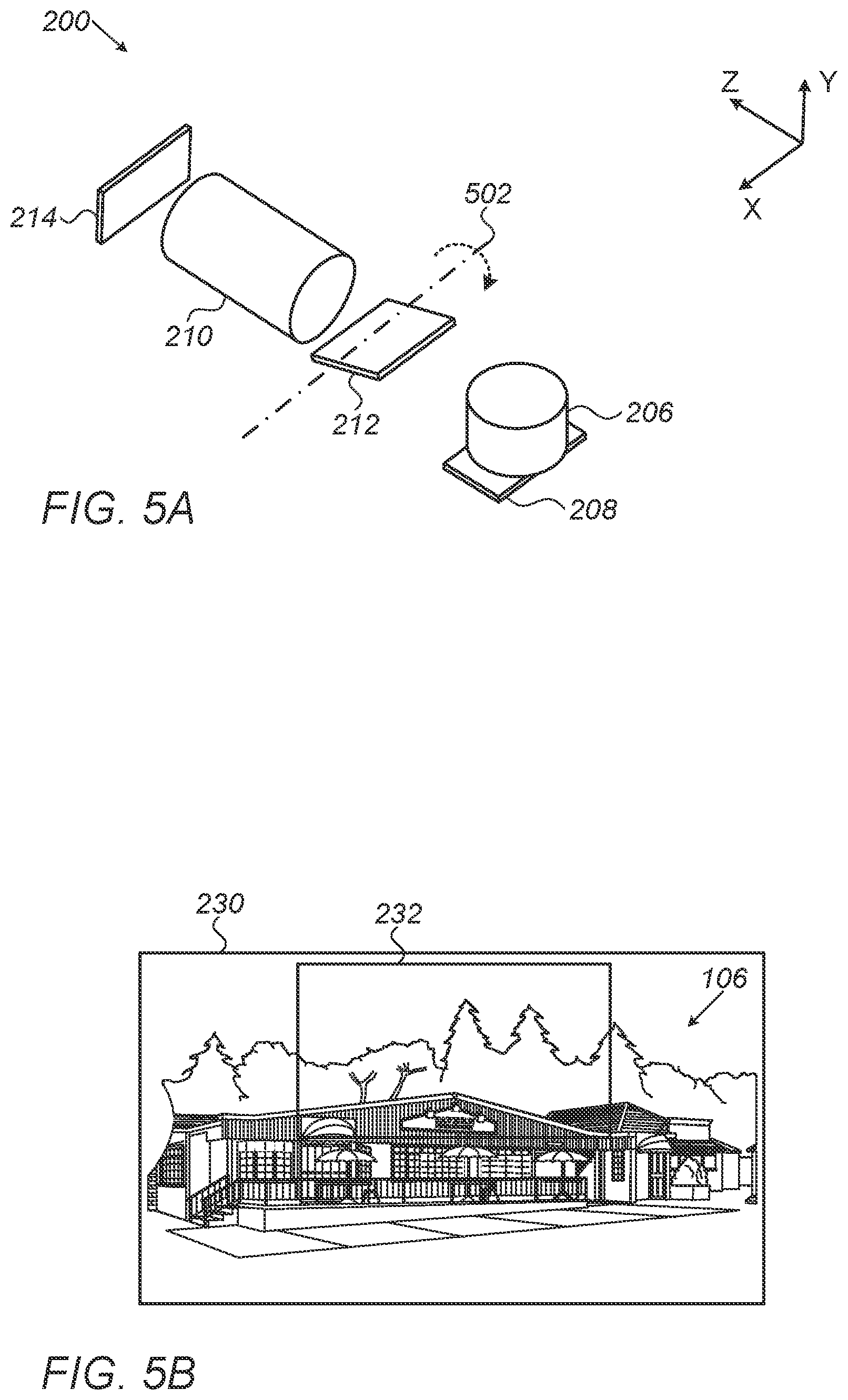 Patent US12619126 Figure 5 – Dual-aperture zoom digital camera with automatic adjustable tele field of view