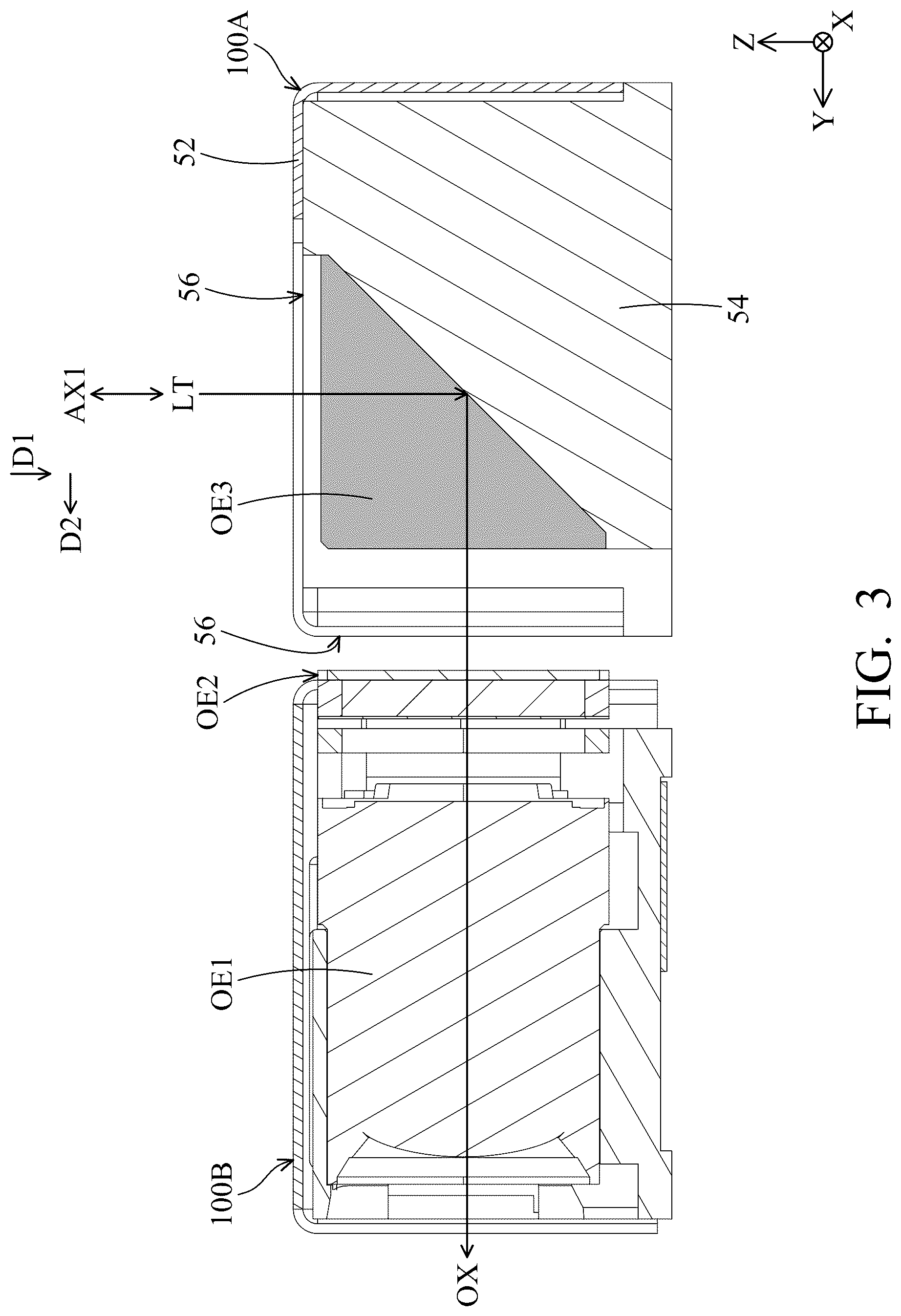 Patent US12619127 Figure 3 – Optical element driving mechanism