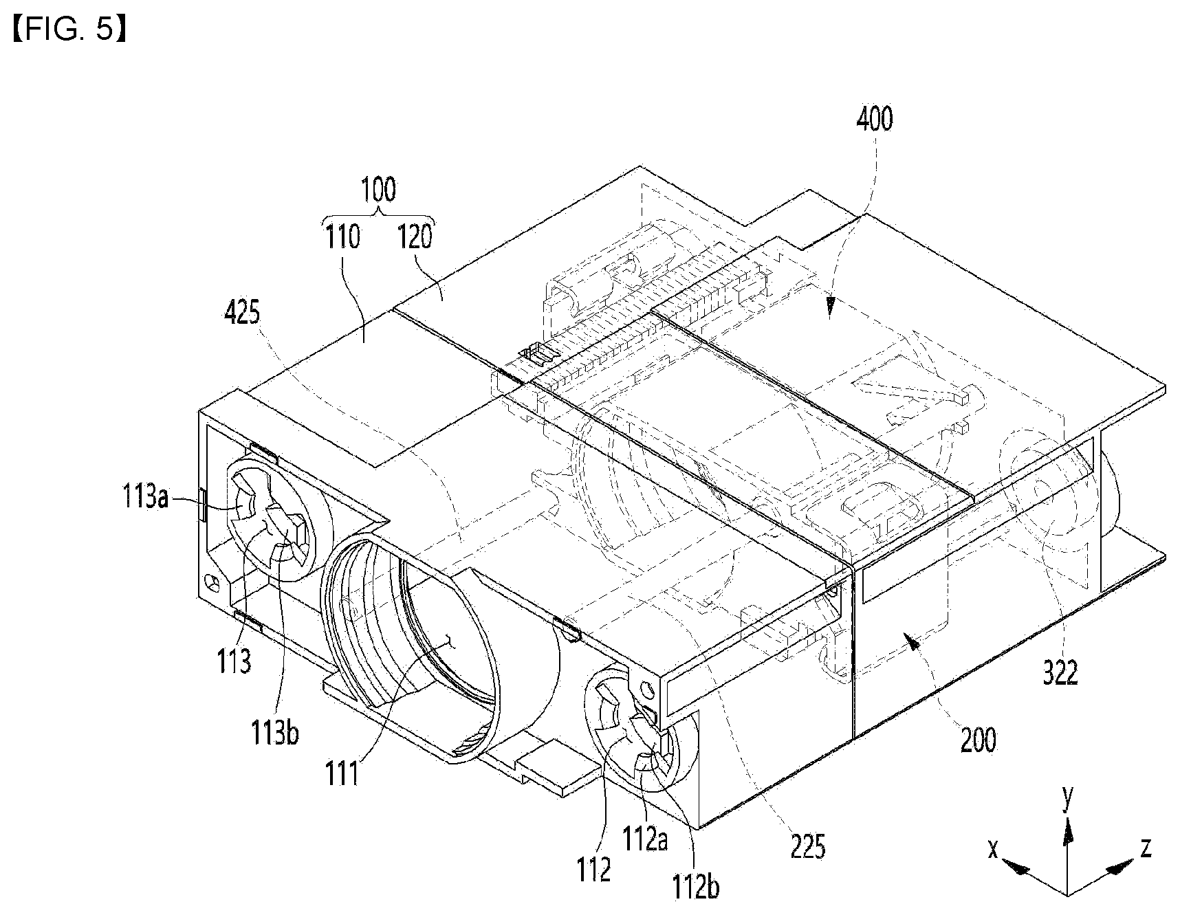 Patent US12619128 Figure 4 – Camera actuator and camera module including same