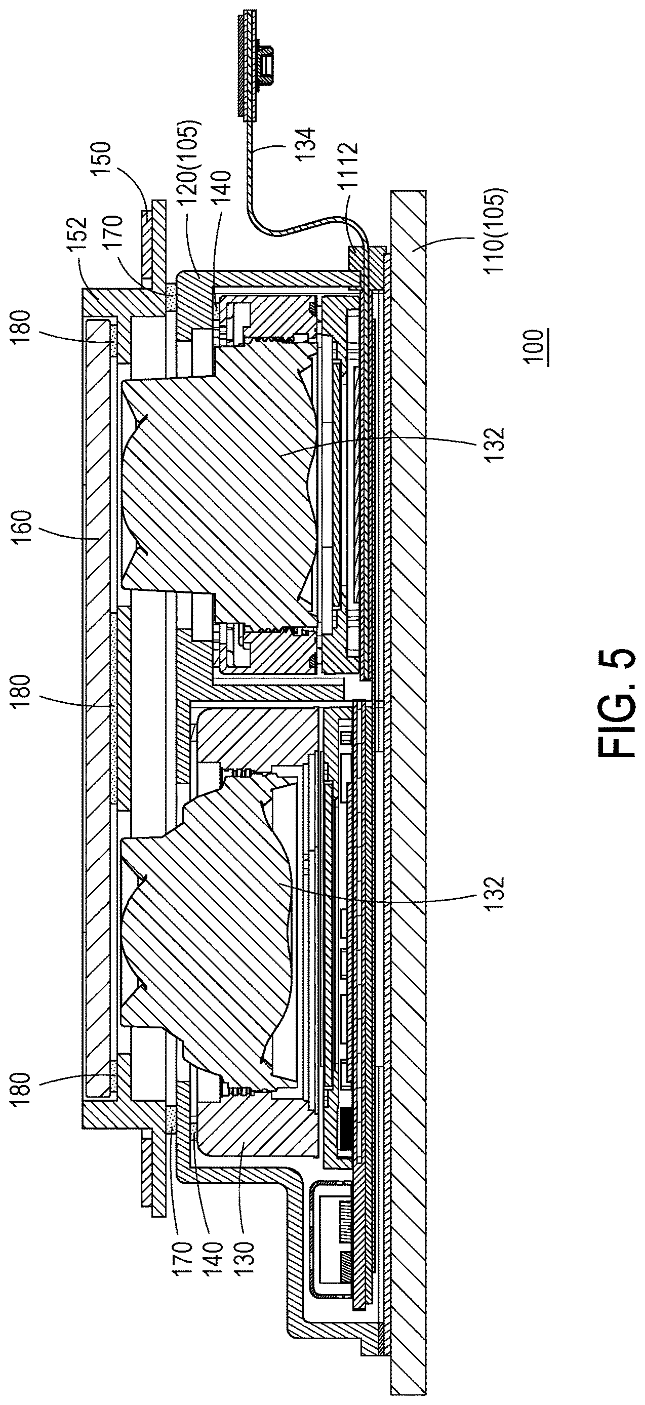 Patent US12619129 Figure 5 – Camera module and method for assembling the same