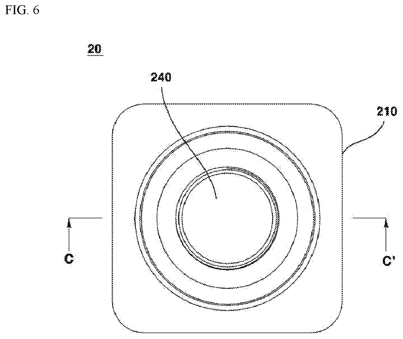 Patent US12619130 Figure 6 – Camera module