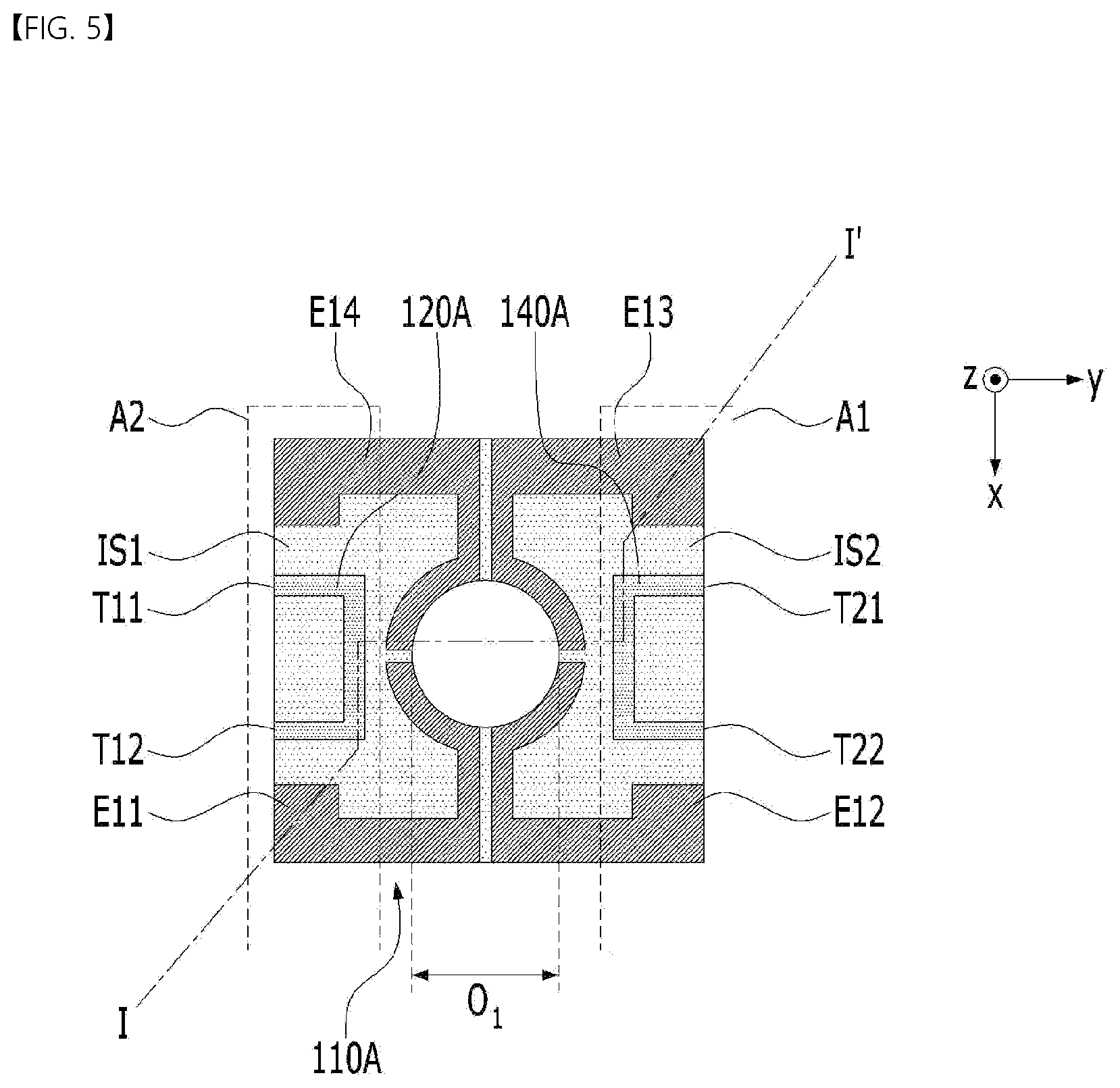 Patent US12619131 Figure 5 – Camera module including liquid lens and control method thereof
