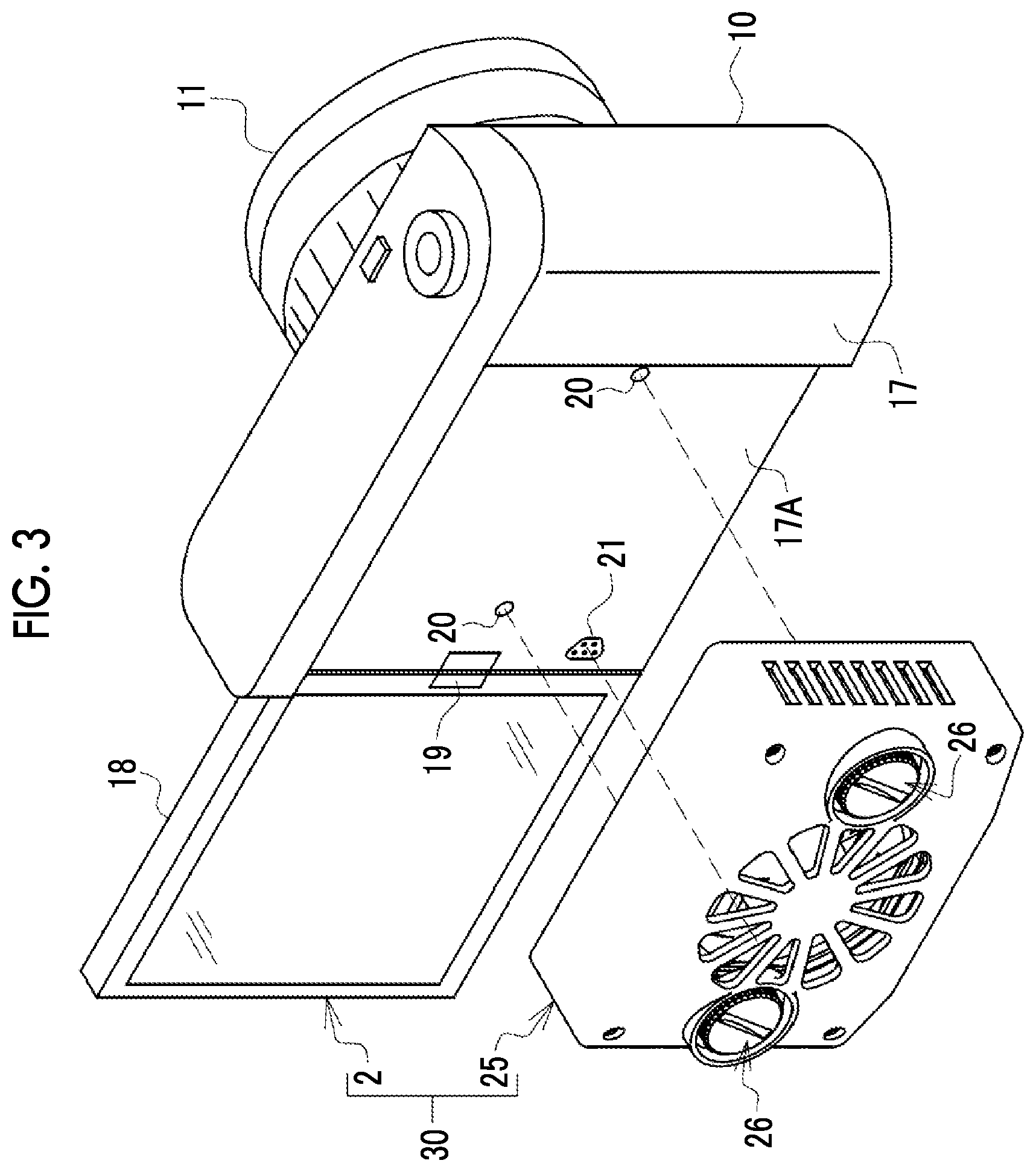 Patent US12619132 Figure 3 – Cooling device and electronic apparatus system