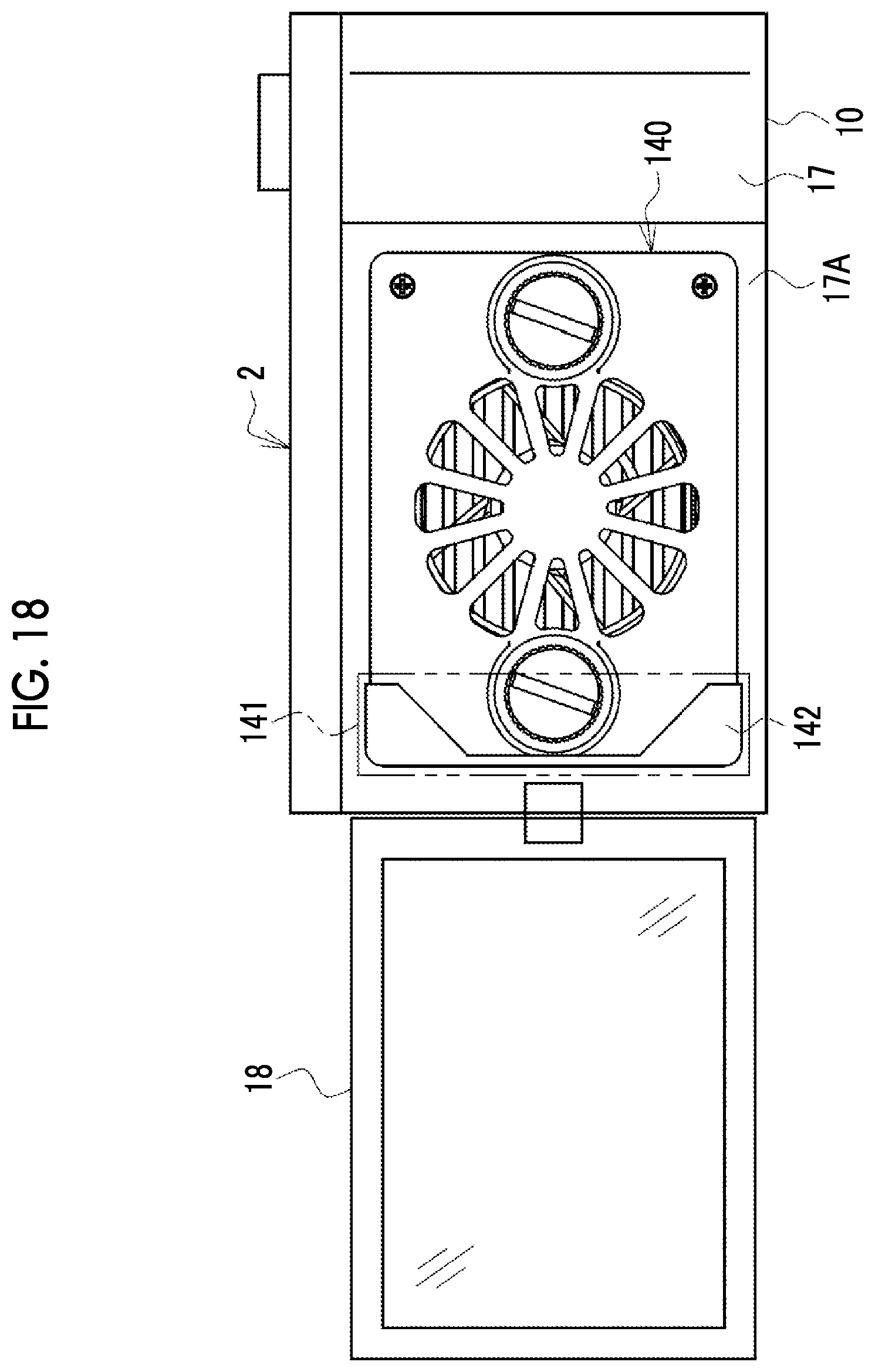 Patent US12619132 Figure 14 – Cooling device and electronic apparatus system