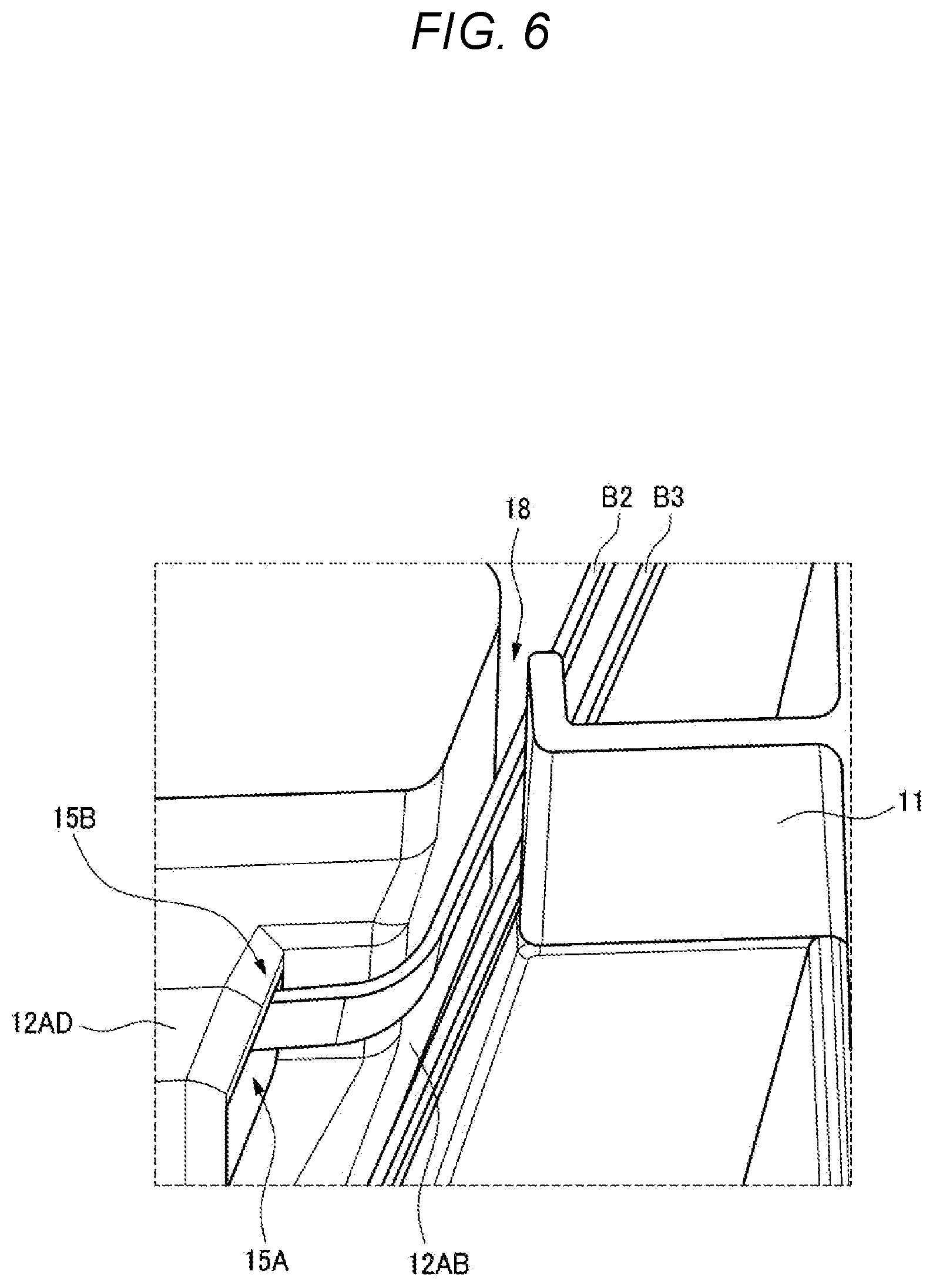 Patent US12619133 Figure 6 – Attachment member for camera