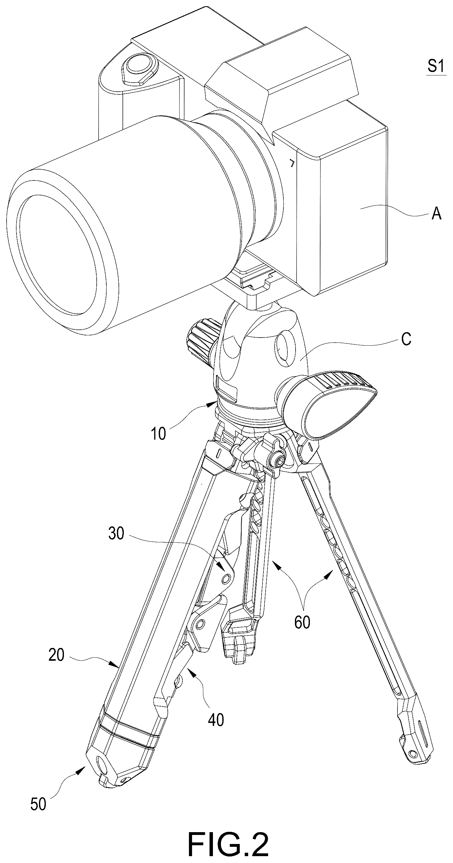 Patent US12619135 Figure 2 – Photograph device holder