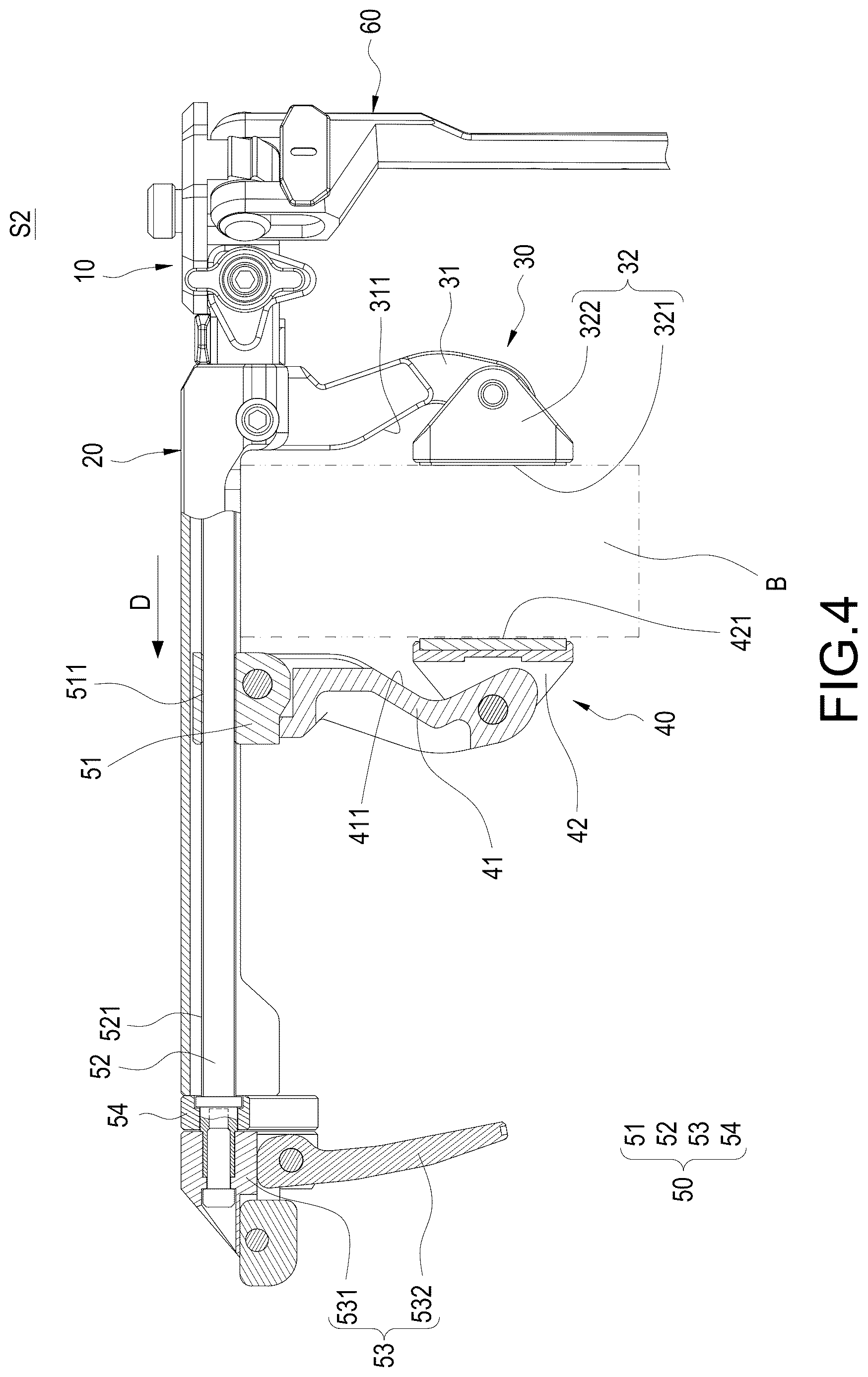Patent US12619135 Figure 4 – Photograph device holder