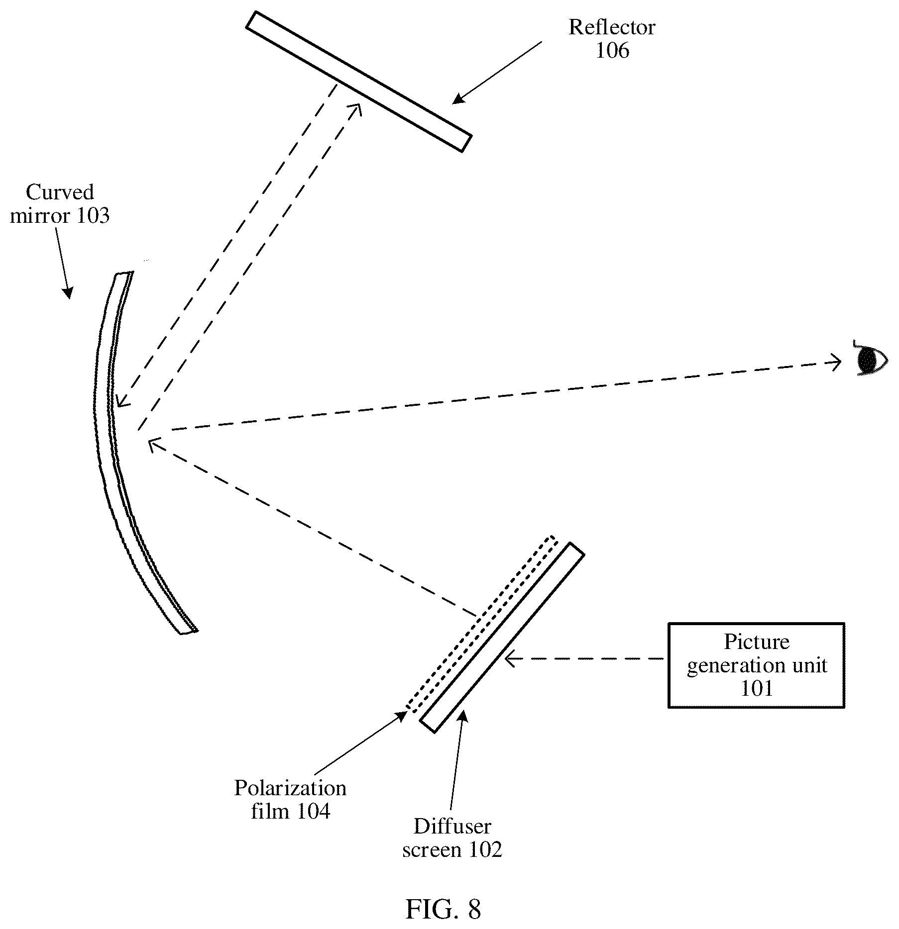 Patent US12619137 Figure 7 – Display system