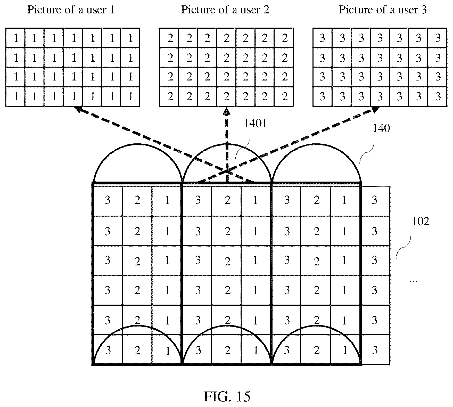Patent US12619137 Figure 11 – Display system