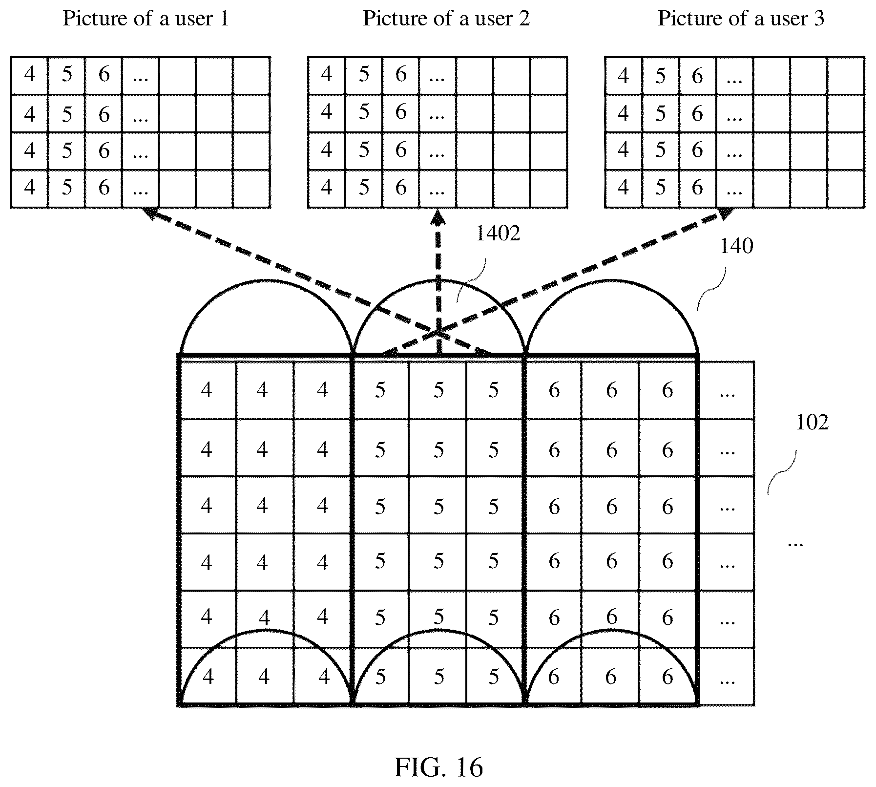 Patent US12619137 Figure 12 – Display system