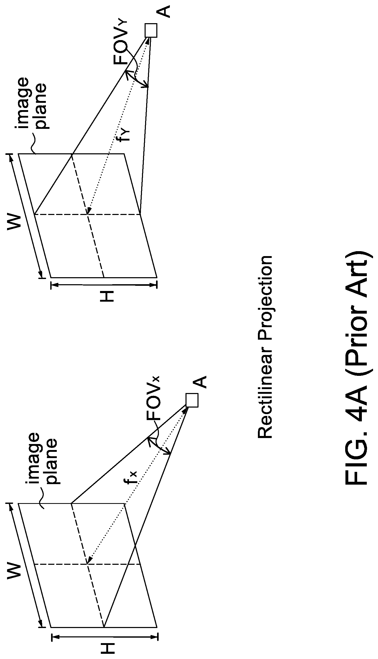Patent US12619141 Figure 7 – Image projection method for virtual tour