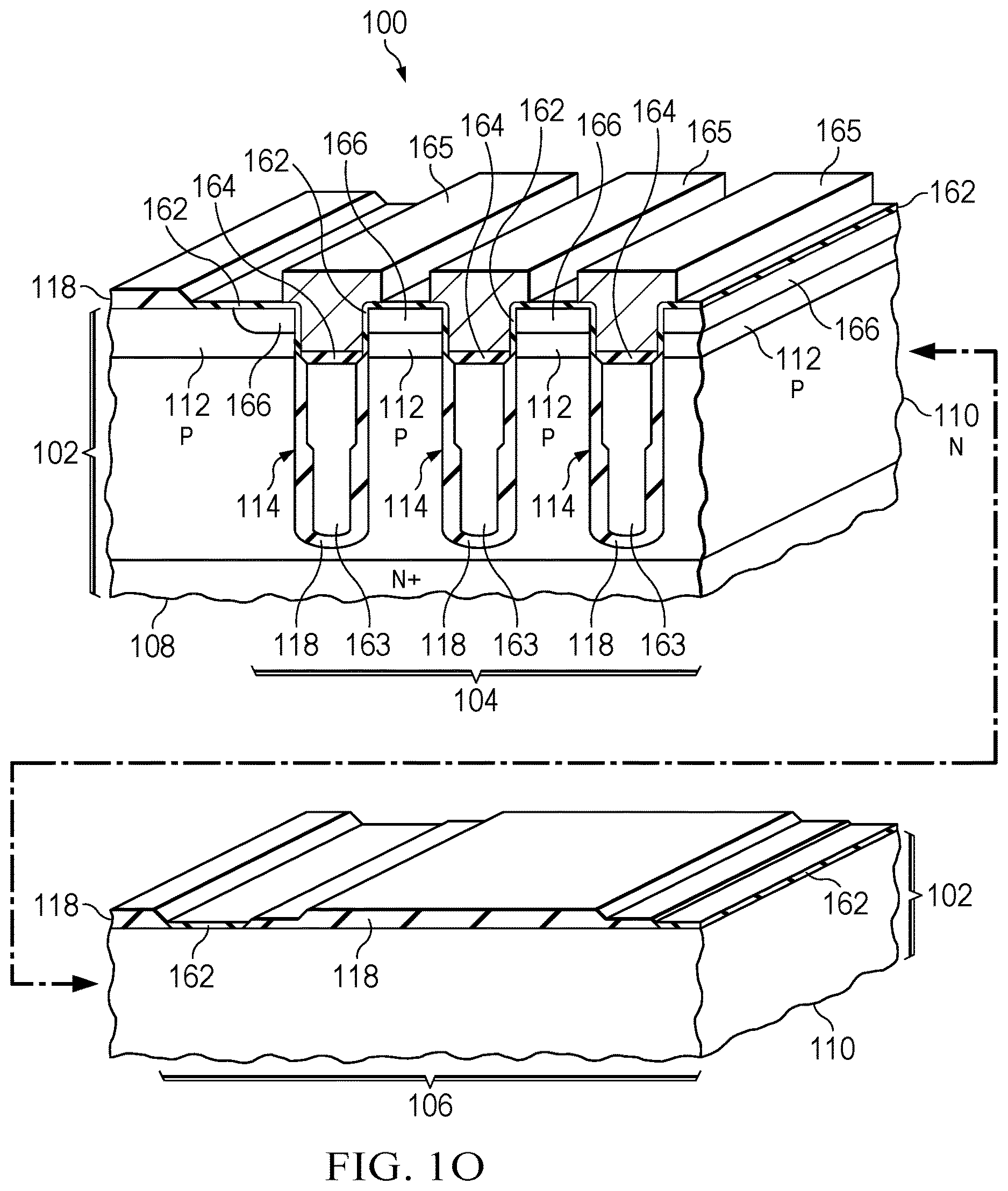 Patent US12619151 Figure 15 – Monitor structure for photoresist thickness in trench