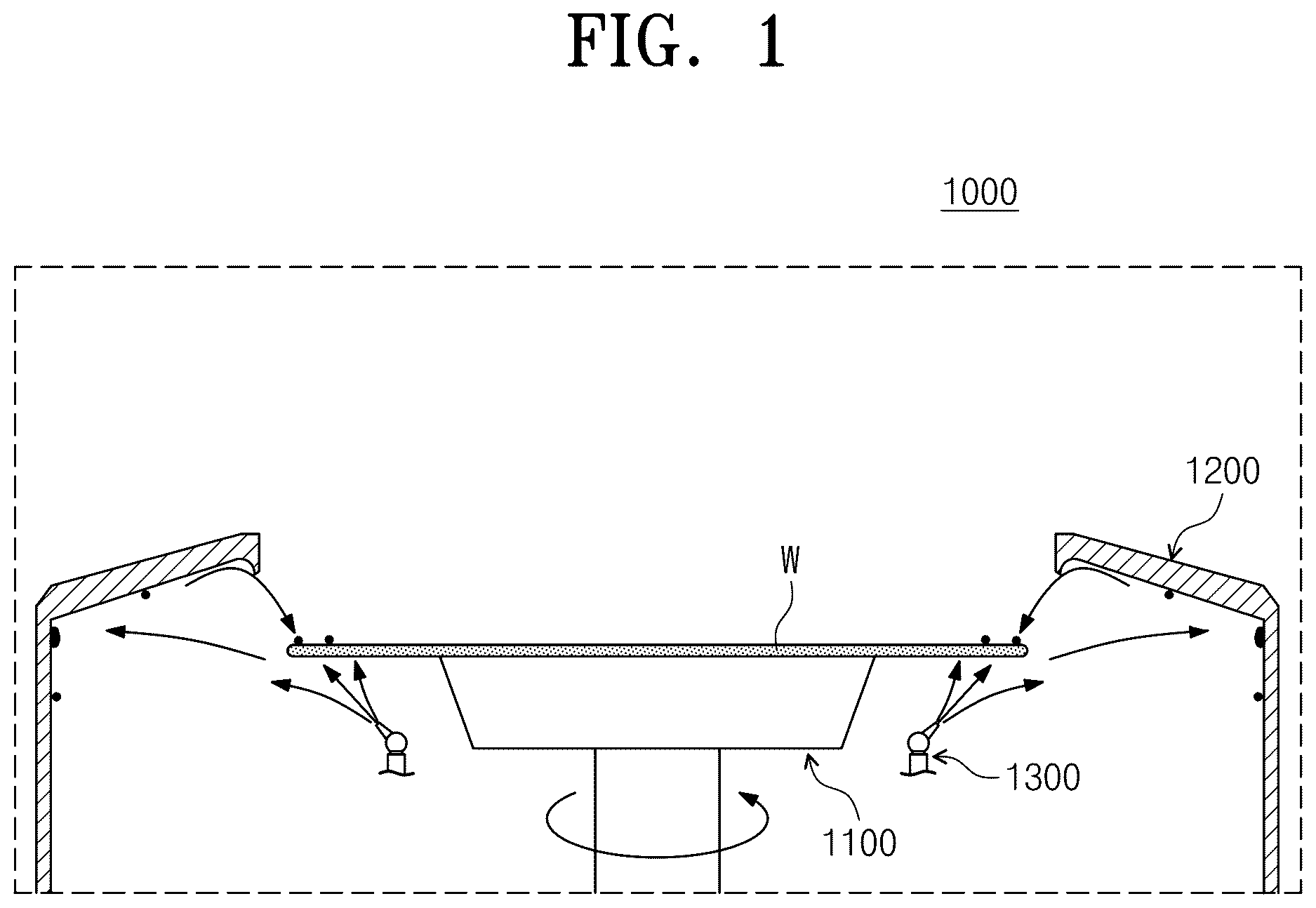 Patent US12619169 — Apparatus for treating substrate and method for treating a substrate — Figure 1