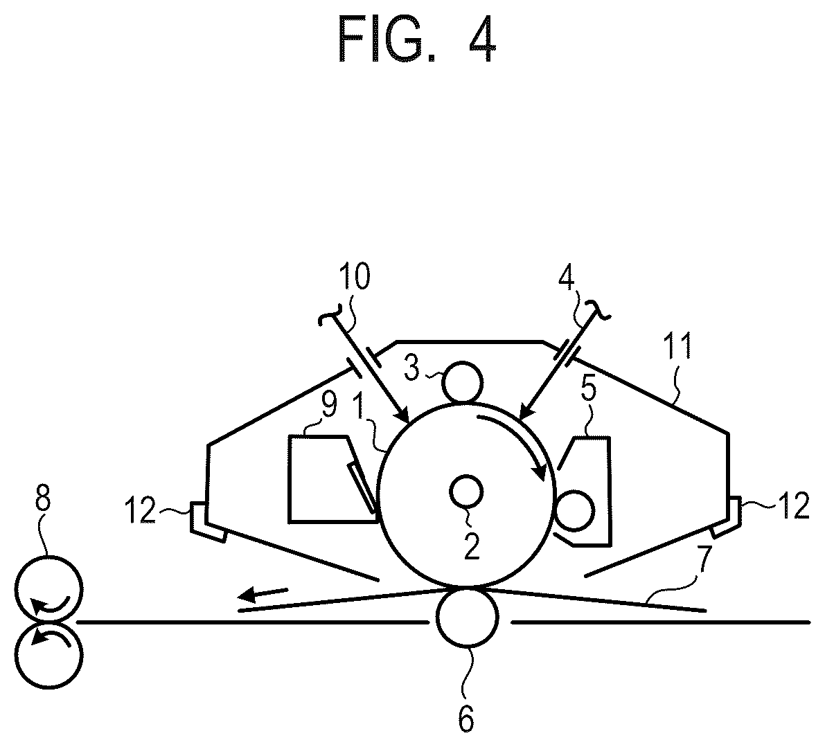 Patent US12619171 Figure 2 – Electrophotographic photosensitive member, process cartridge and electrophotographic apparatus