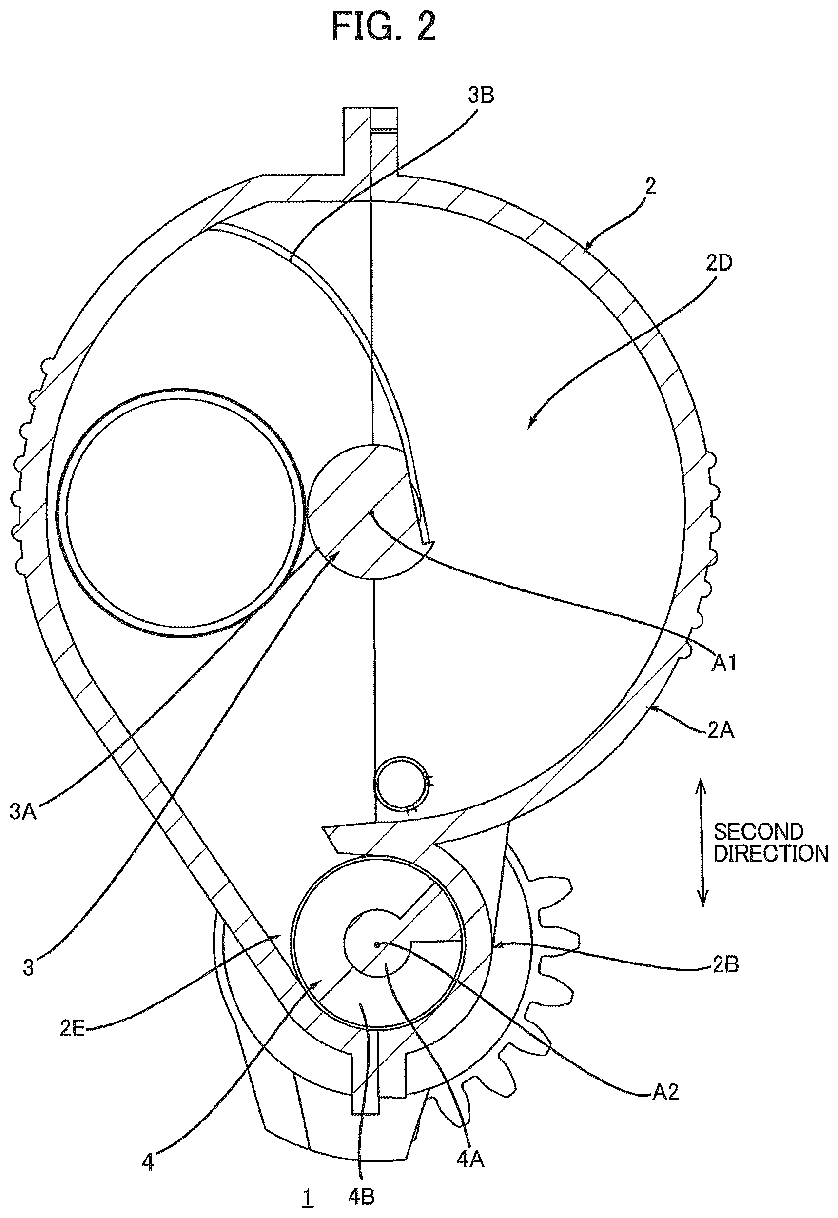 Patent US12619174 Figure 2 – Toner cartridge attachable to image forming apparatus