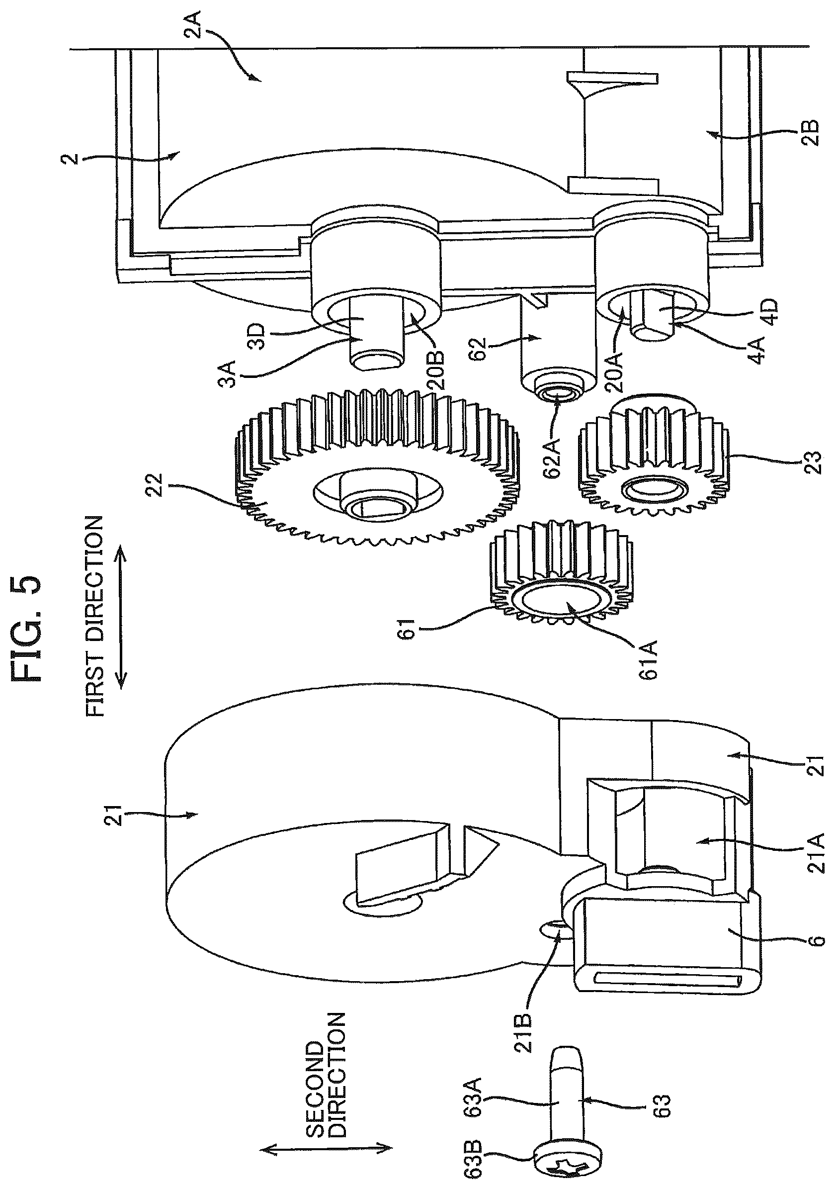 Patent US12619174 Figure 5 – Toner cartridge attachable to image forming apparatus