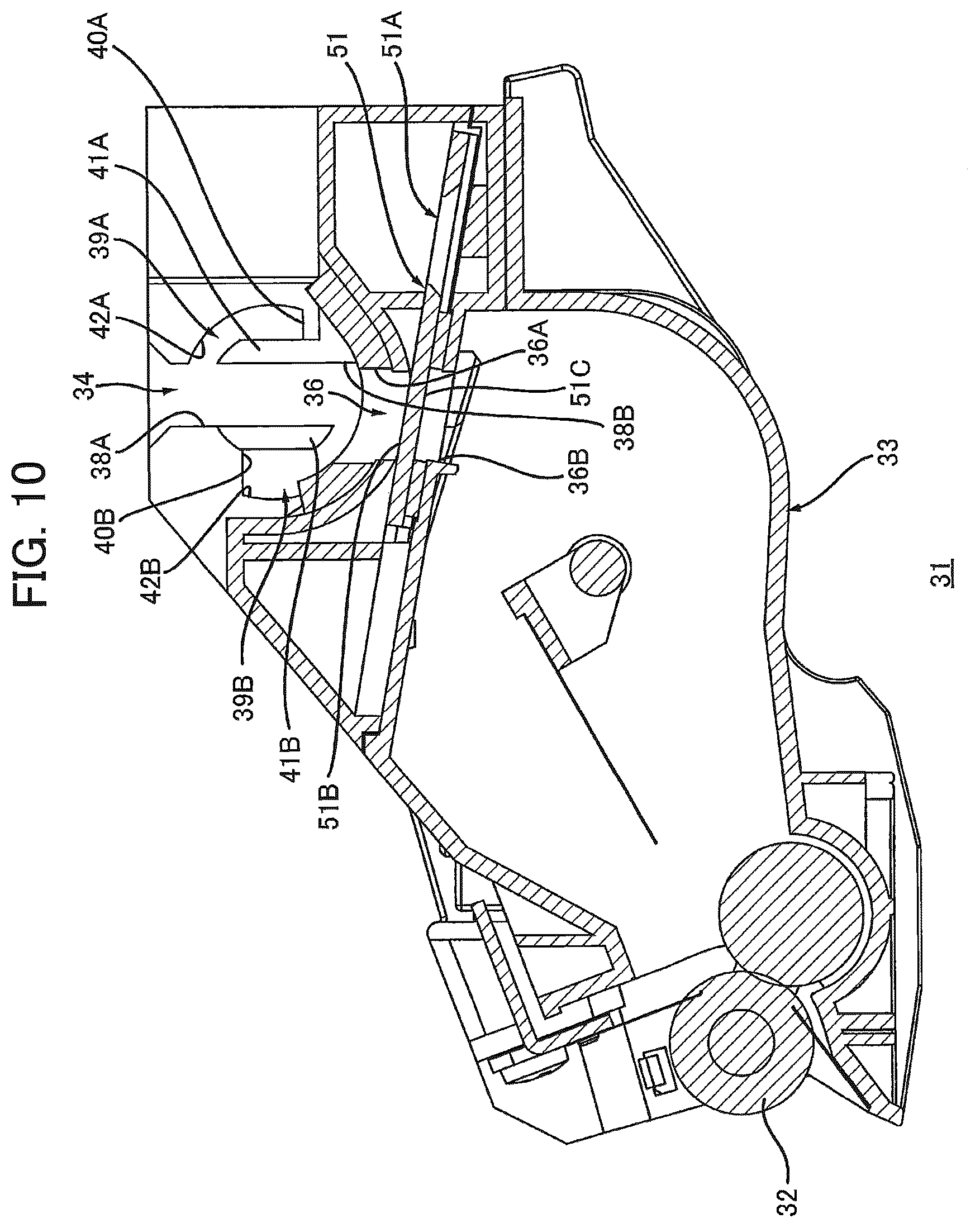 Patent US12619174 Figure 10 – Toner cartridge attachable to image forming apparatus