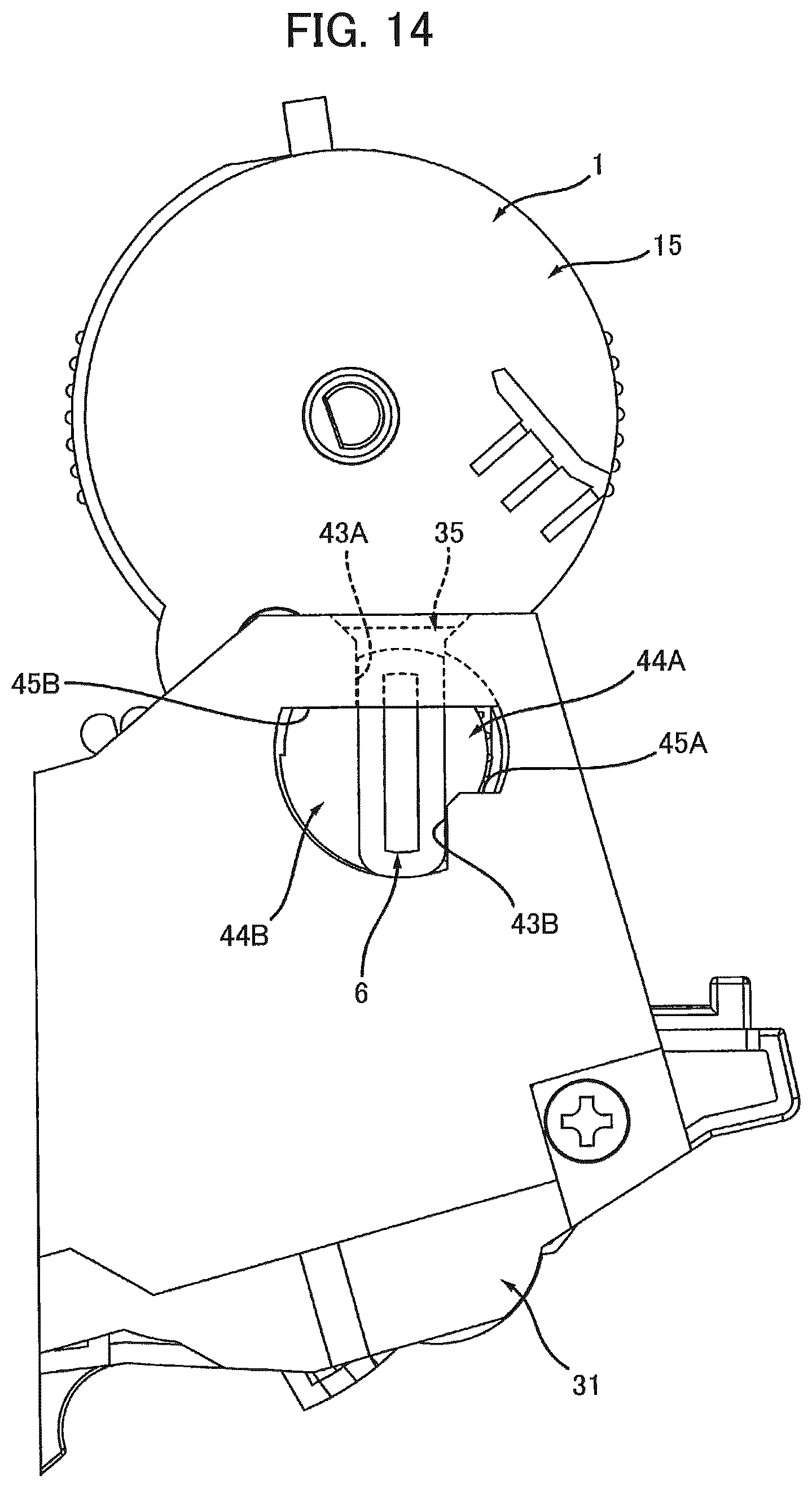 Patent US12619174 Figure 14 – Toner cartridge attachable to image forming apparatus