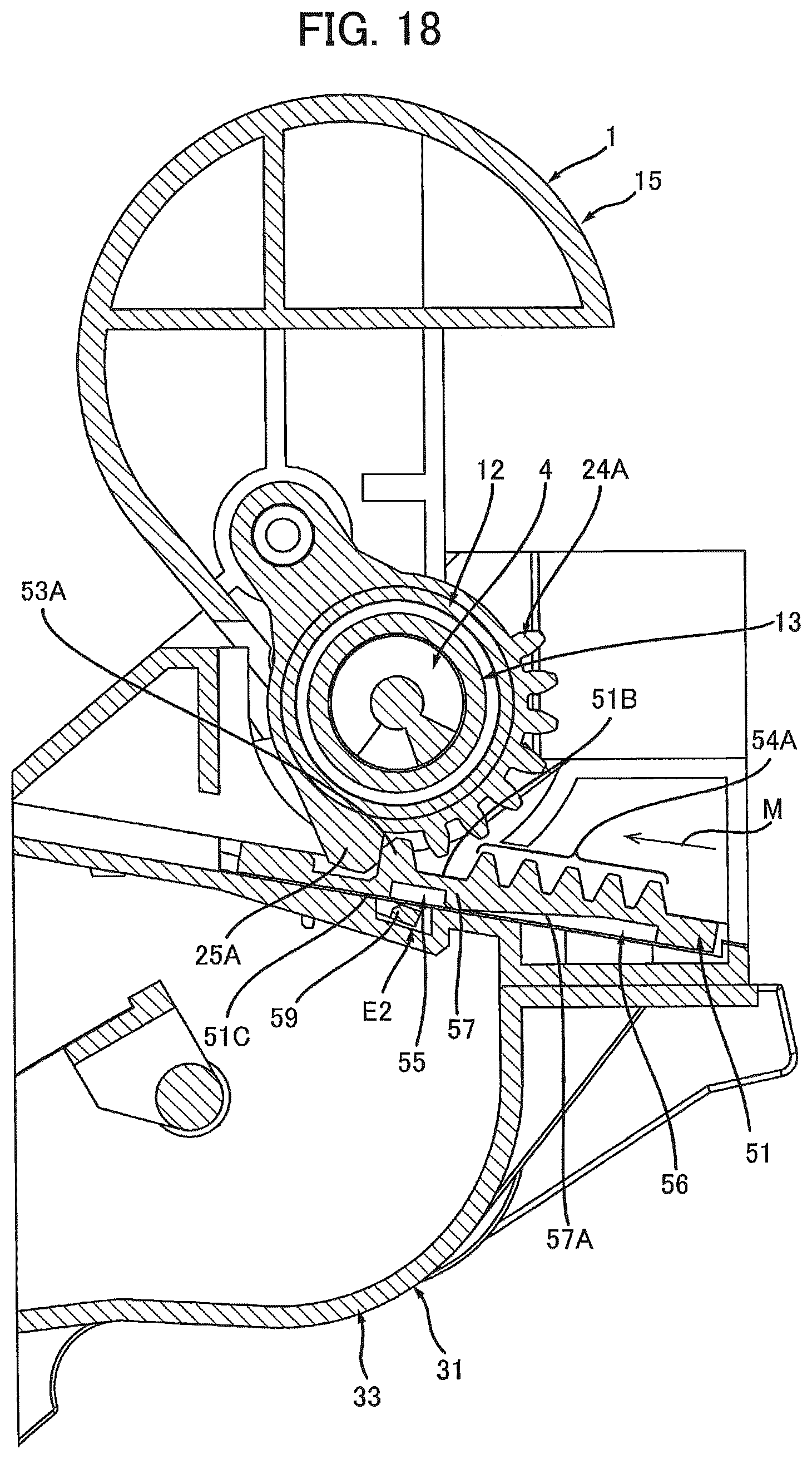 Patent US12619174 Figure 18 – Toner cartridge attachable to image forming apparatus