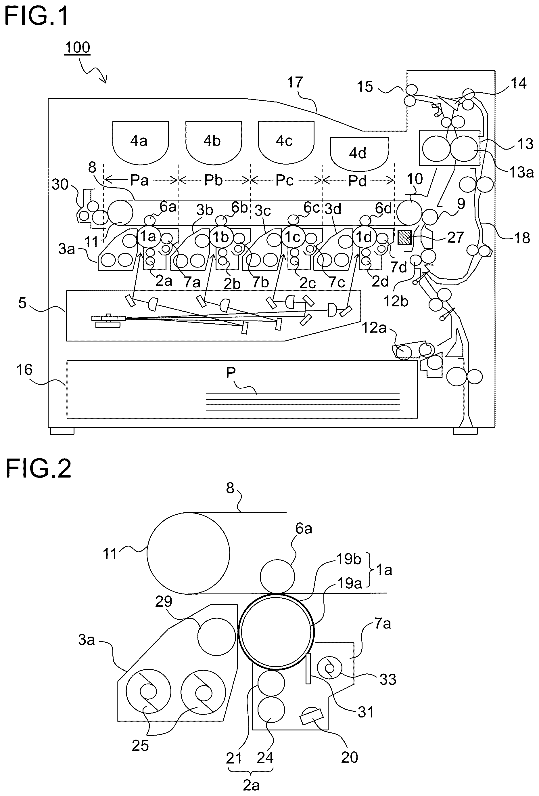 Patent US12619175 Figure 1 – Image forming apparatus that can perform a first image quality improvement mode in which the frequency of an alternating-current voltage in a development voltage and a primary transfer current flowing between an image carrying member and a primary transfer member are simultaneously changed