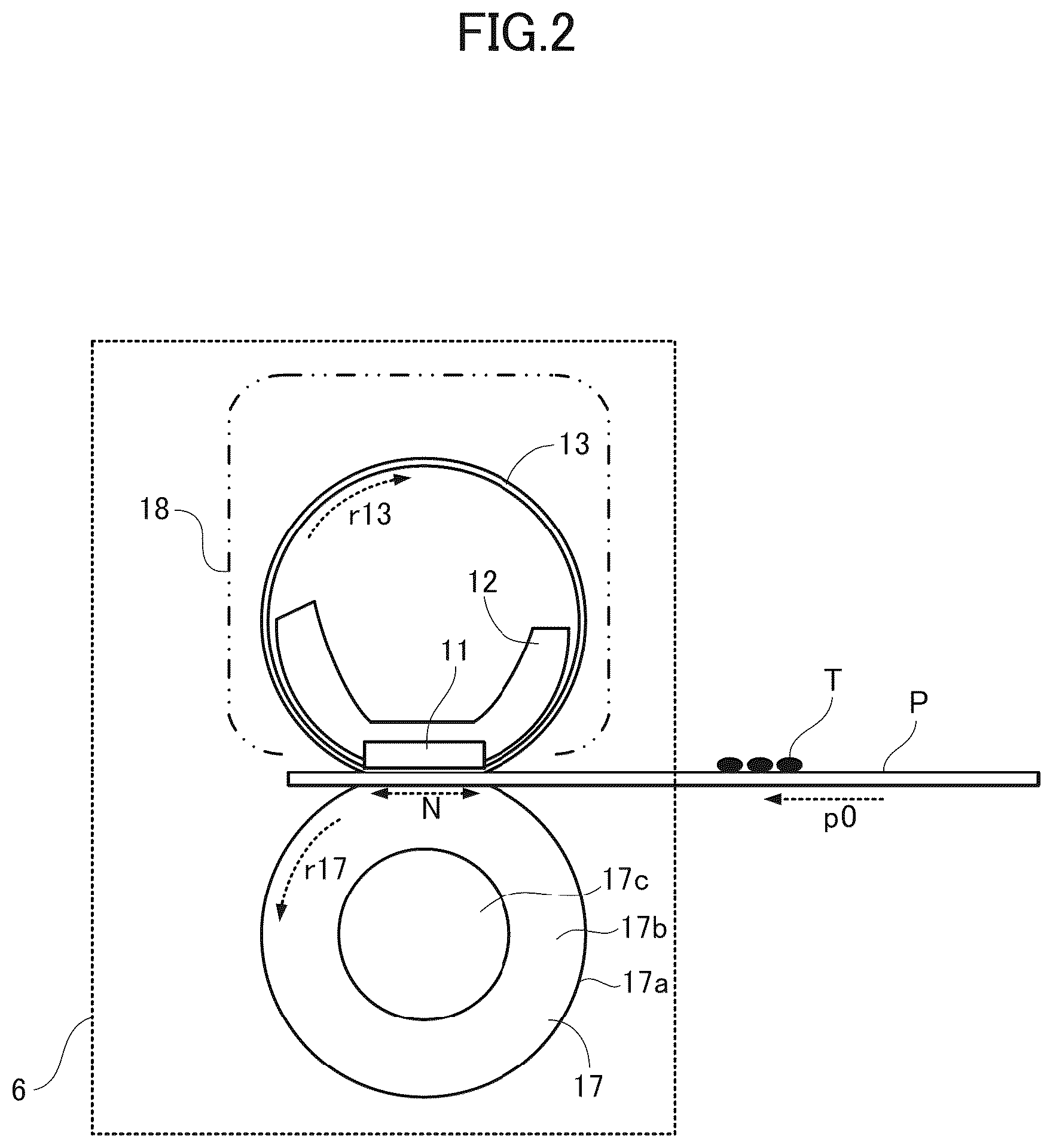 Patent US12619178 Figure 2 – Fixing apparatus and image forming apparatus