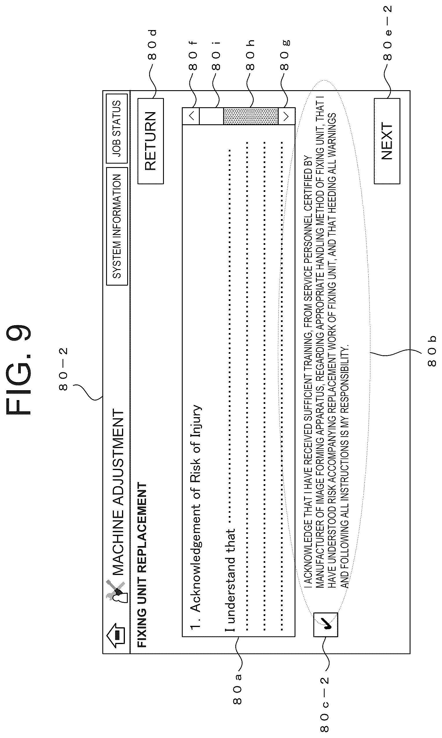 Patent US12619179 Figure 9 – Image forming apparatus and operation method for image forming apparatus