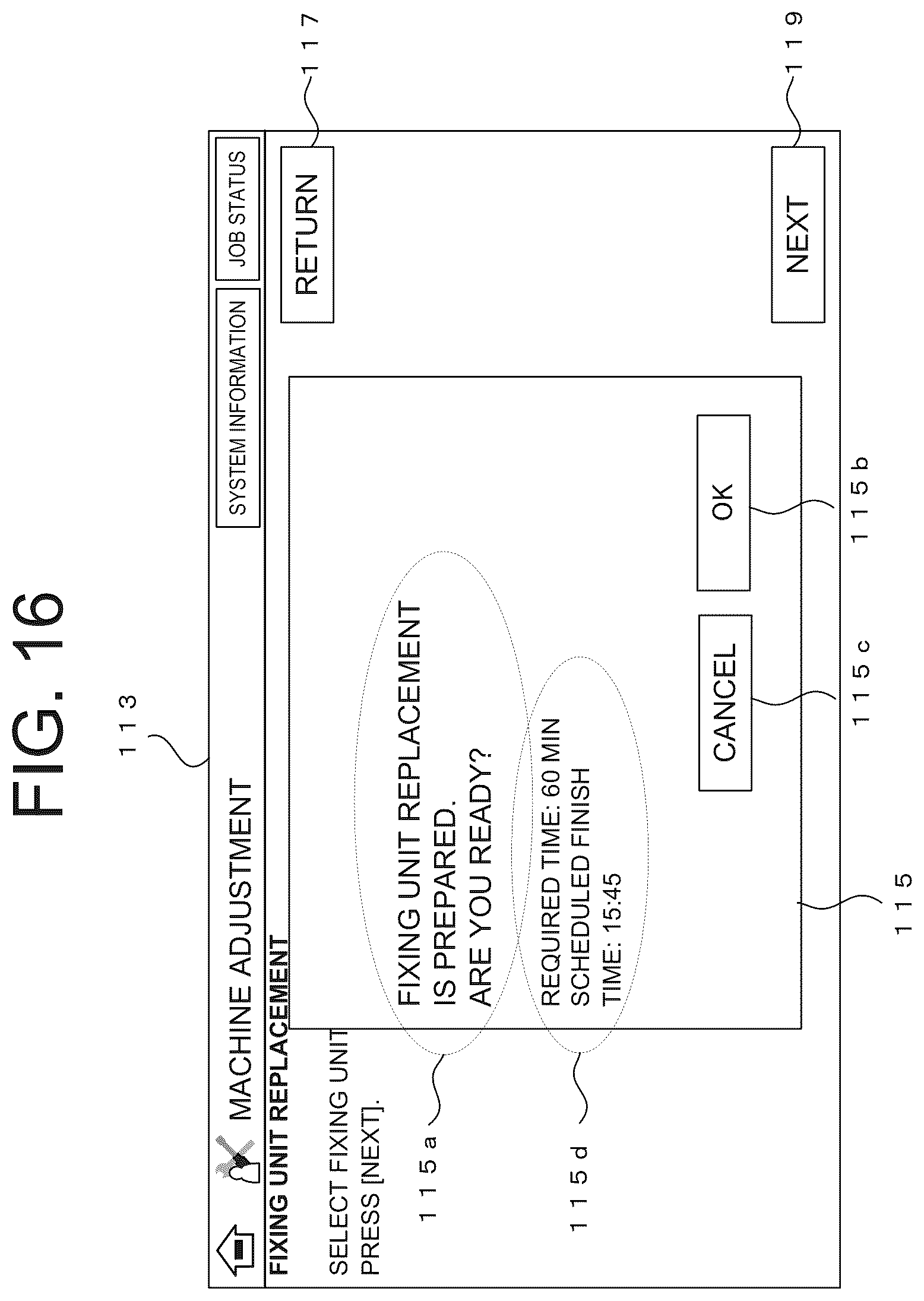 Patent US12619179 Figure 16 – Image forming apparatus and operation method for image forming apparatus