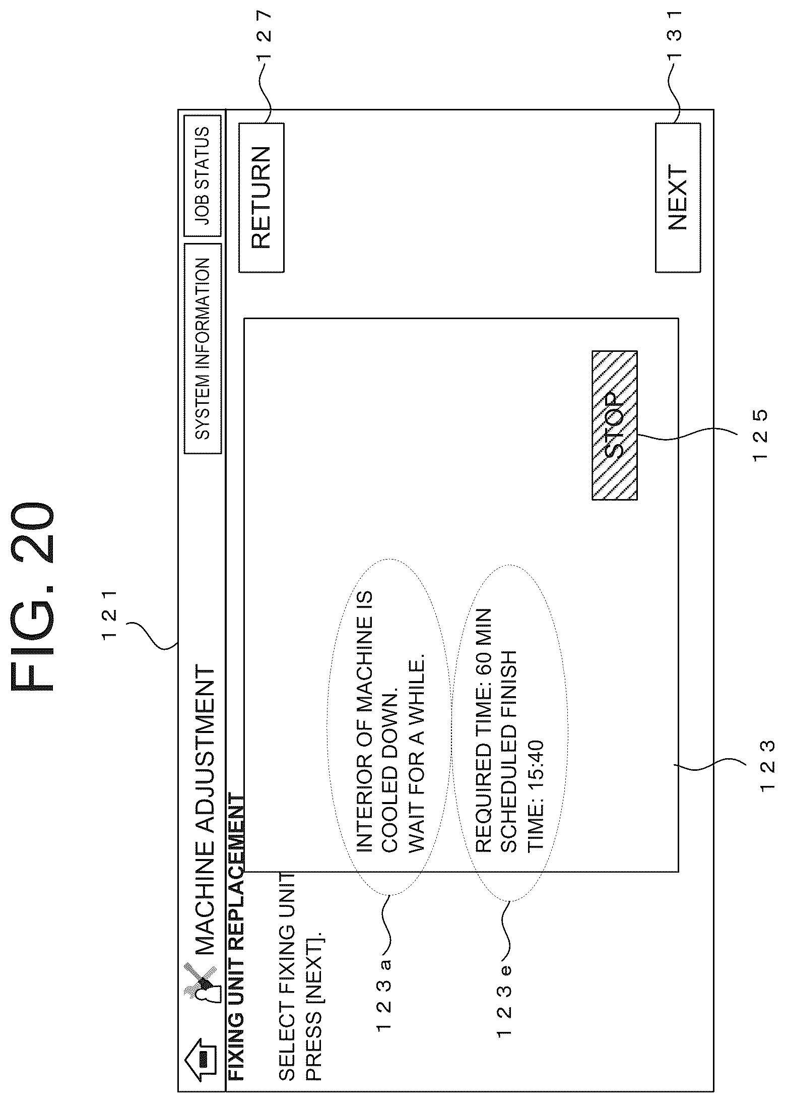 Patent US12619179 Figure 20 – Image forming apparatus and operation method for image forming apparatus