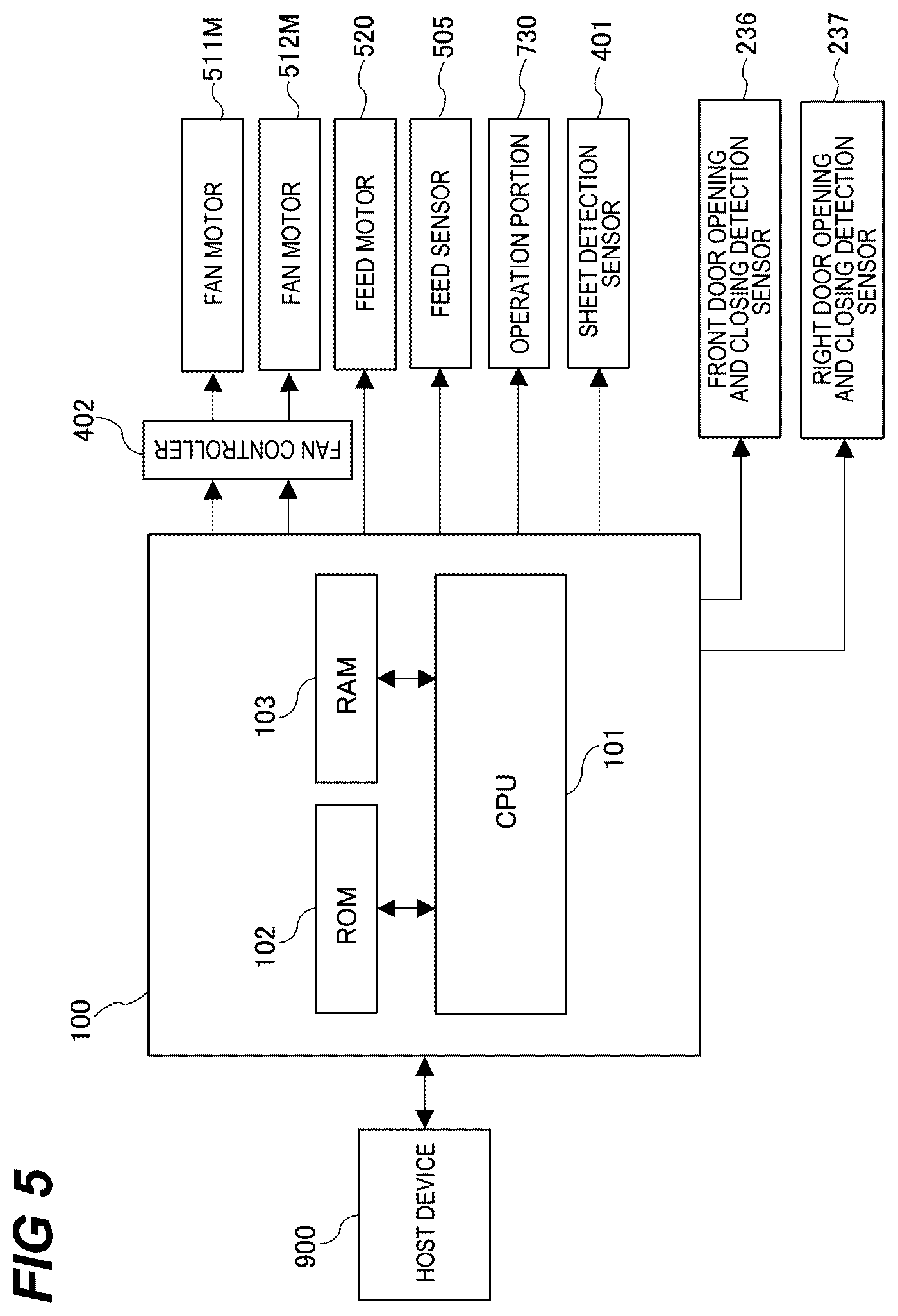 Patent US12619185 Figure 5 – Sheet feeding apparatus and image forming apparatus