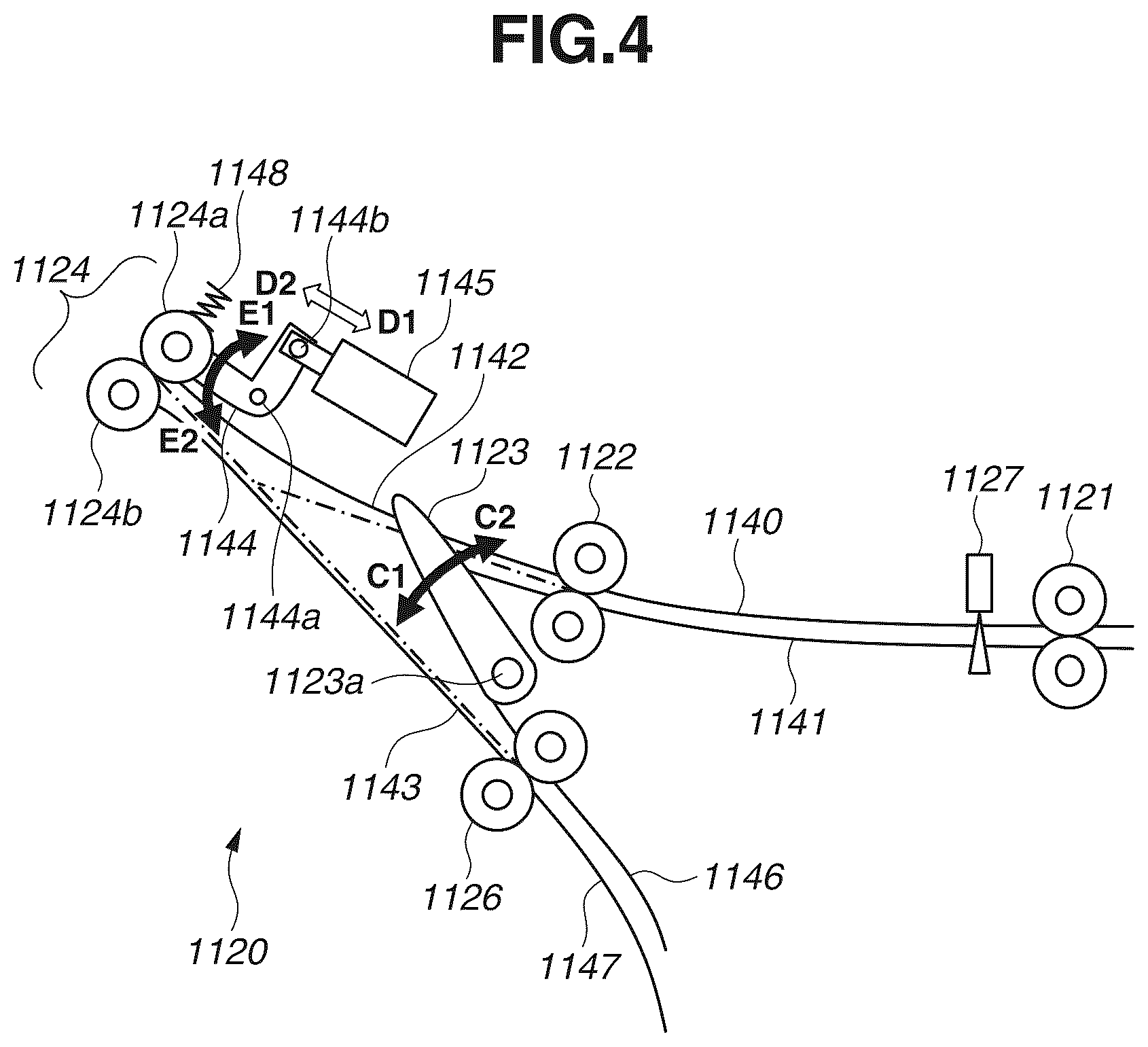 Patent US12619186 Figure 5 – Image forming system having sheet processor with thermal binding, control method and storage medium