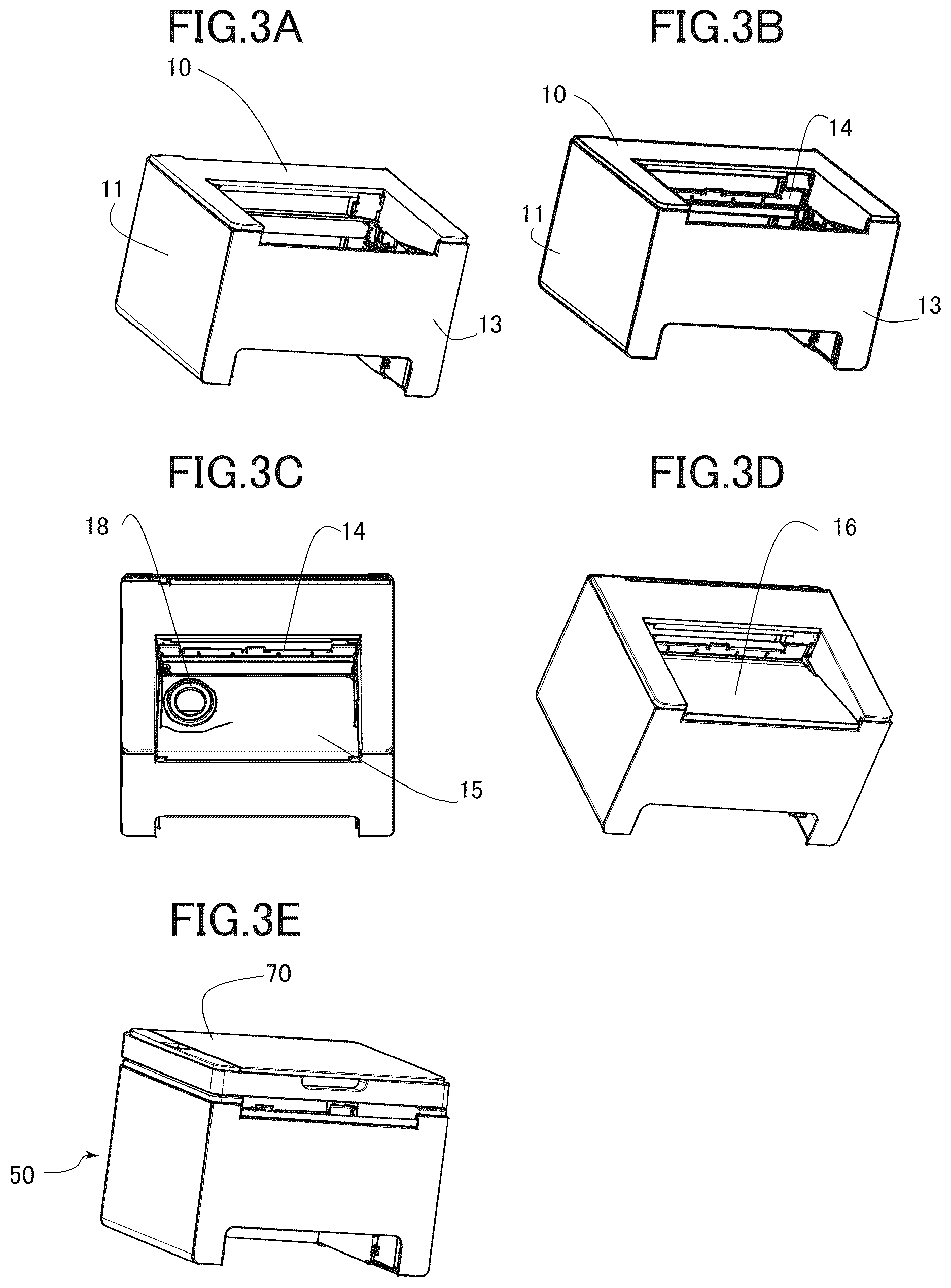 Patent US12619189 Figure 3 – Image forming apparatus with a casing including particularly arranged frames and covers