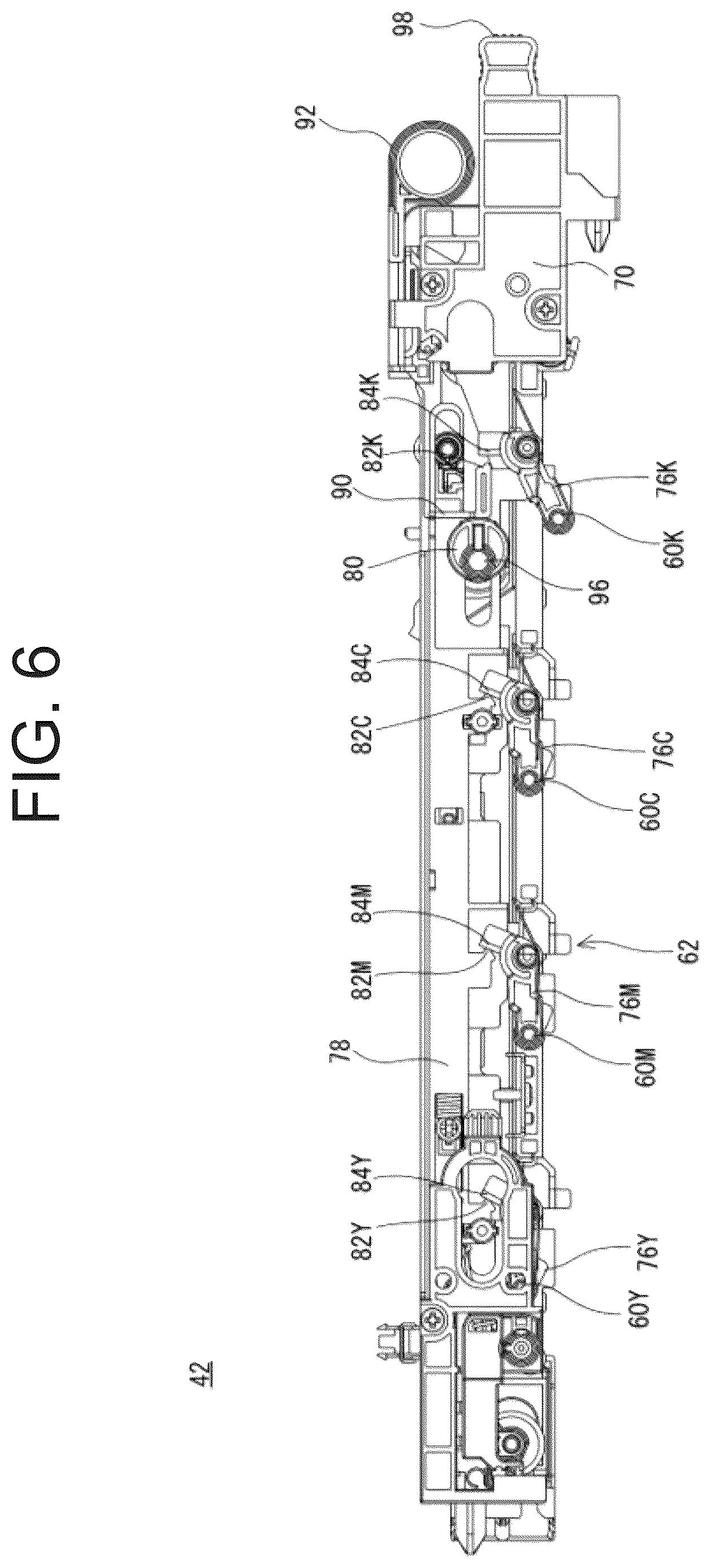 Patent US12619191 Figure 6 – Image forming apparatus including a contact and separation mechanism