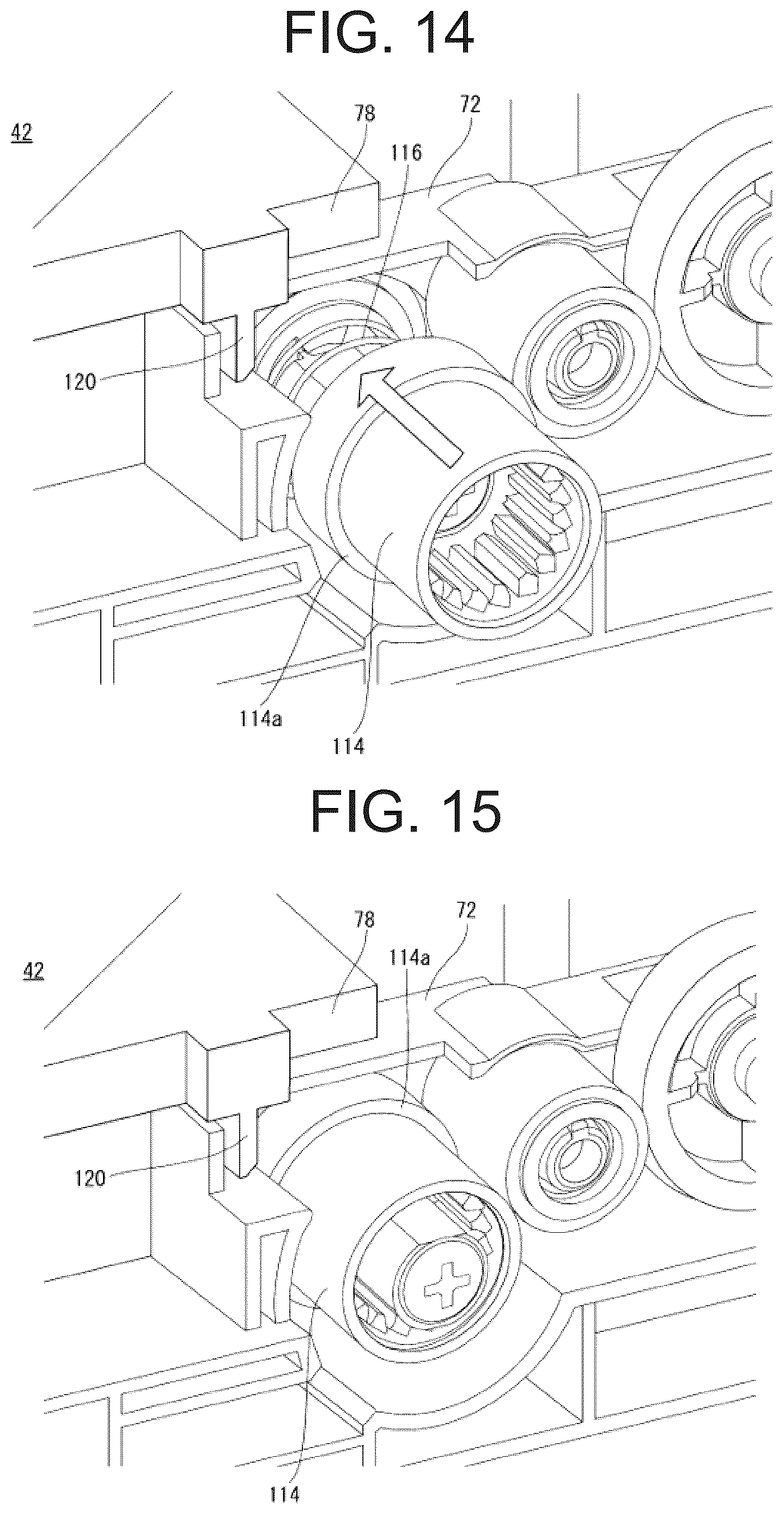 Patent US12619191 Figure 11 – Image forming apparatus including a contact and separation mechanism