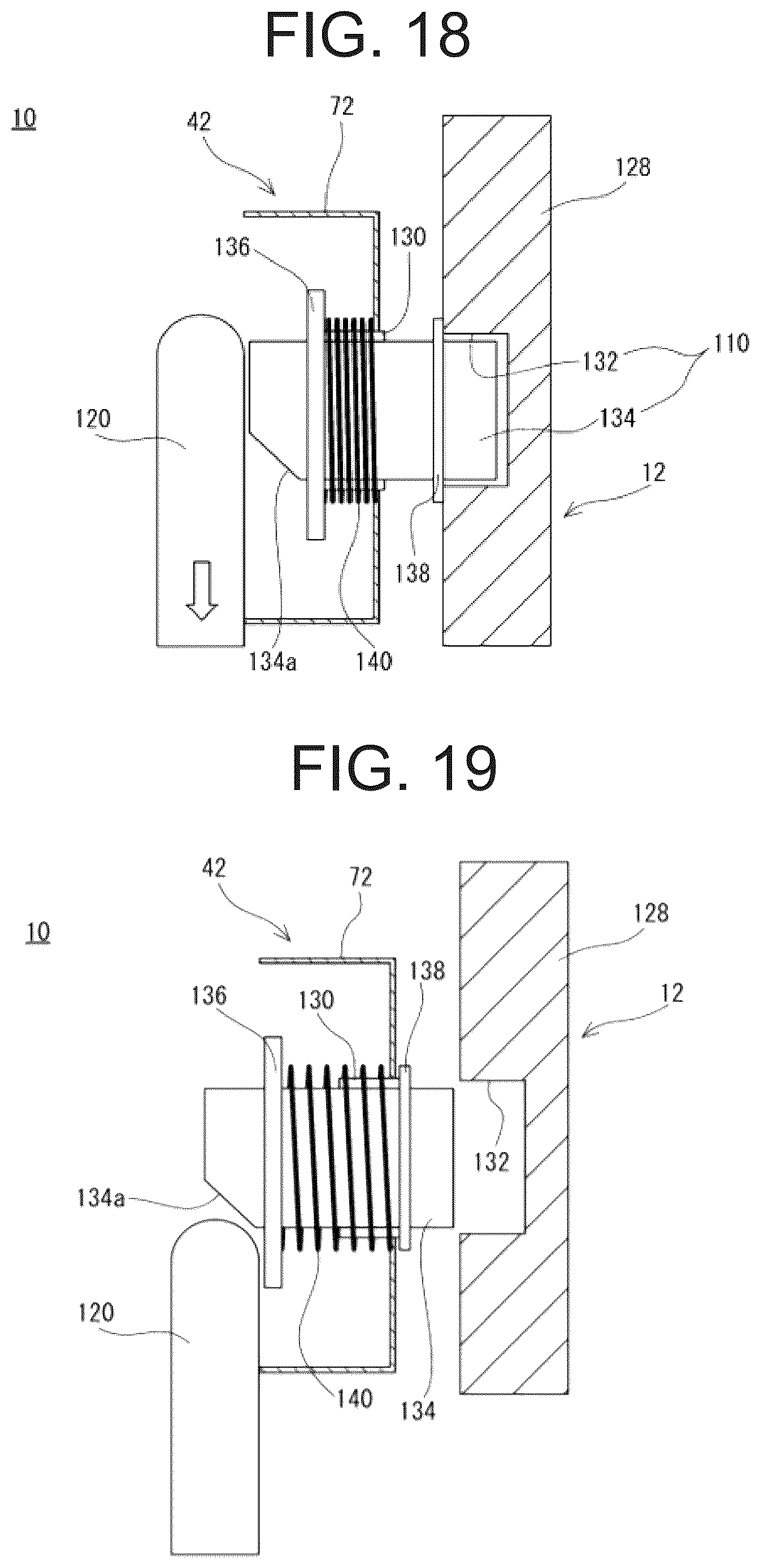 Patent US12619191 Figure 13 – Image forming apparatus including a contact and separation mechanism