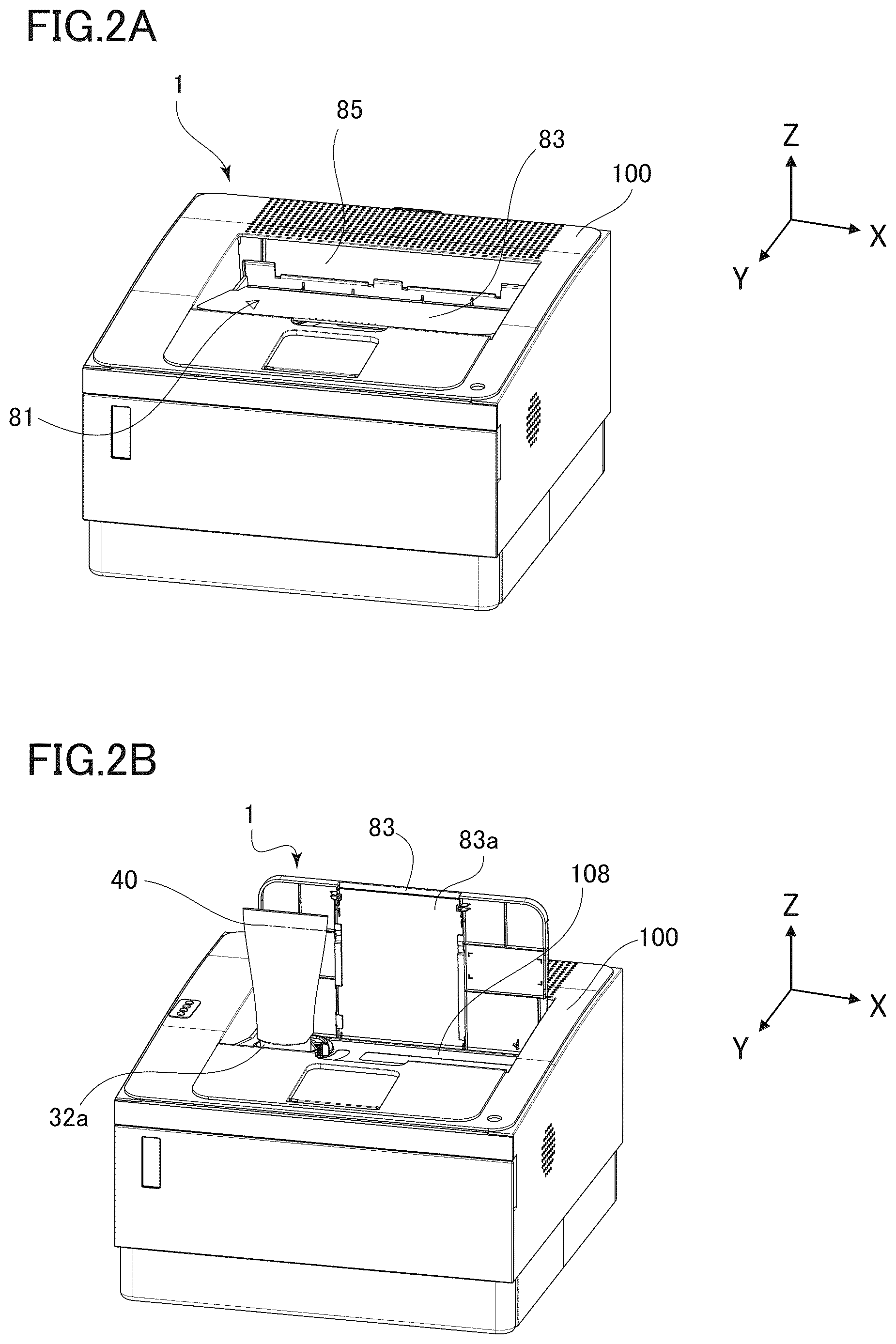 Patent US12619194 Figure 2 – Image forming apparatus having widthwisely extending exhaust fan