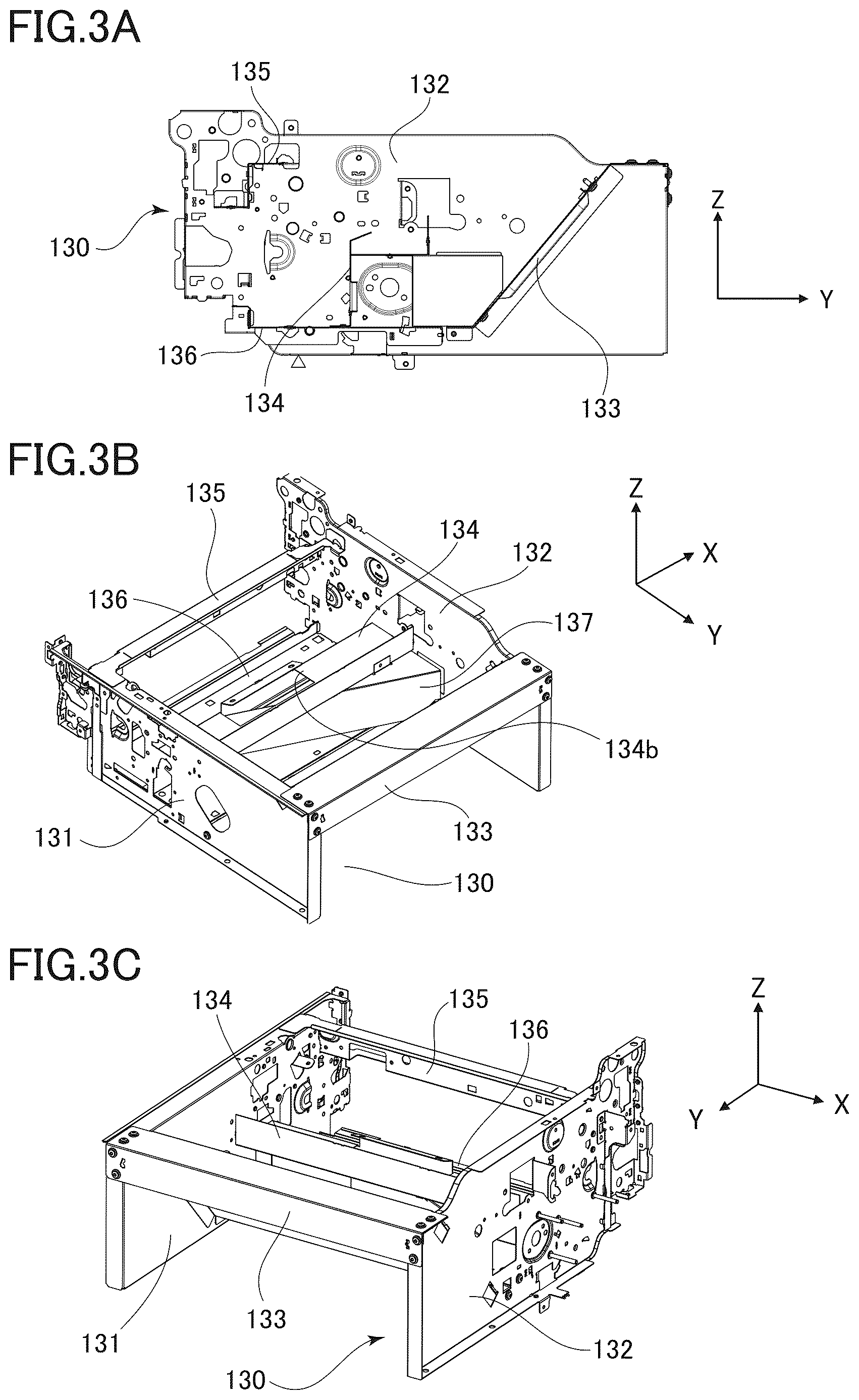 Patent US12619194 Figure 3 – Image forming apparatus having widthwisely extending exhaust fan