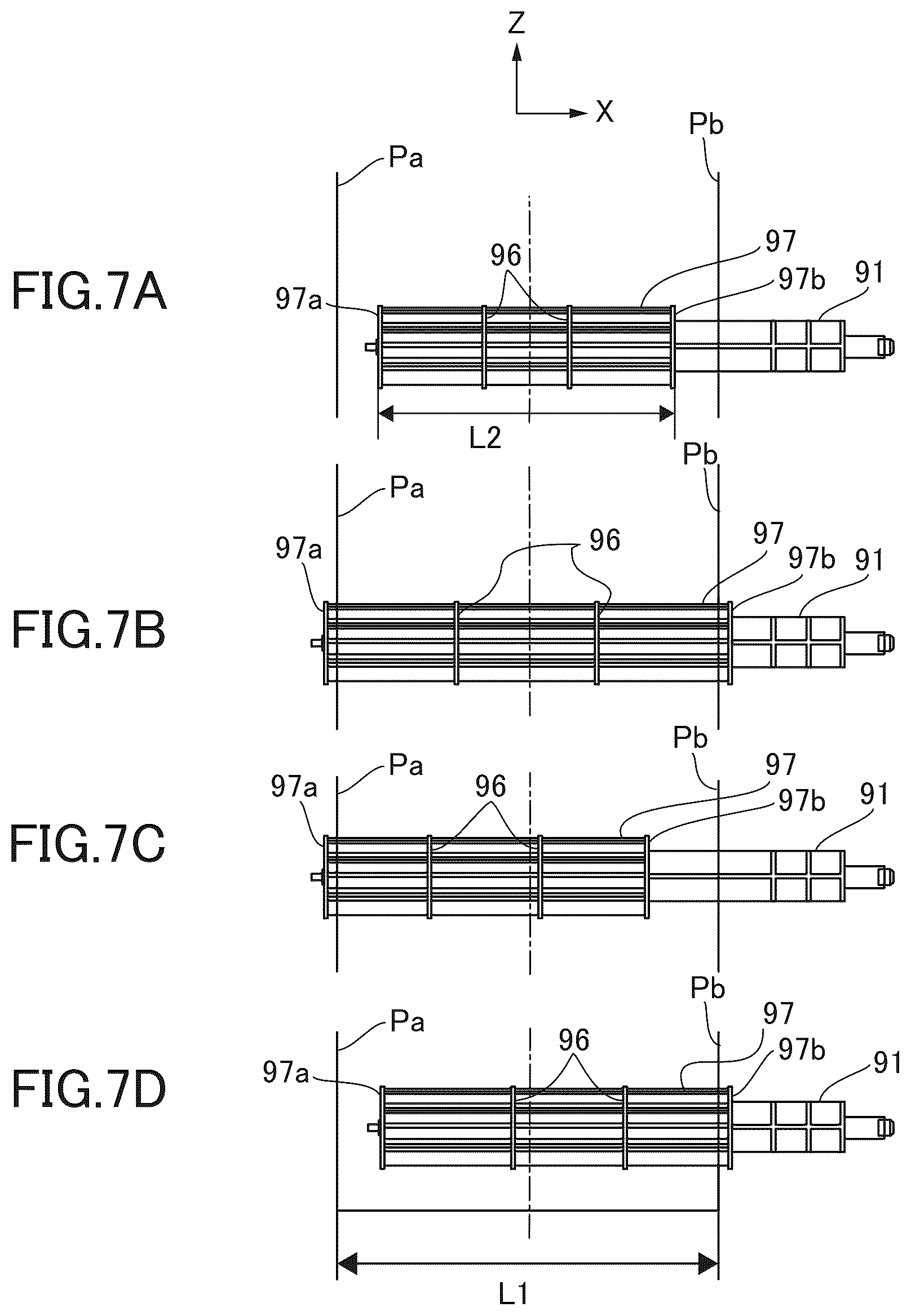 Patent US12619194 Figure 7 – Image forming apparatus having widthwisely extending exhaust fan