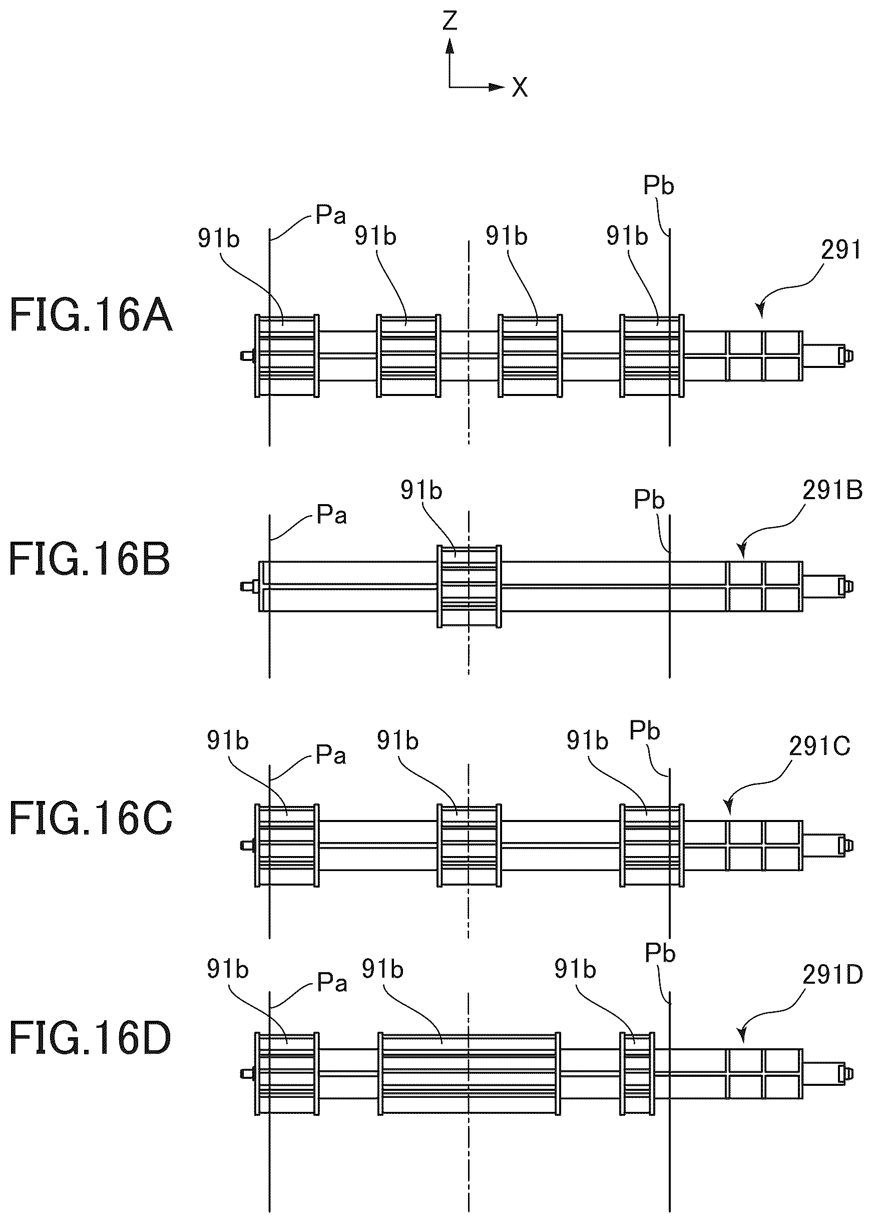 Patent US12619194 Figure 16 – Image forming apparatus having widthwisely extending exhaust fan