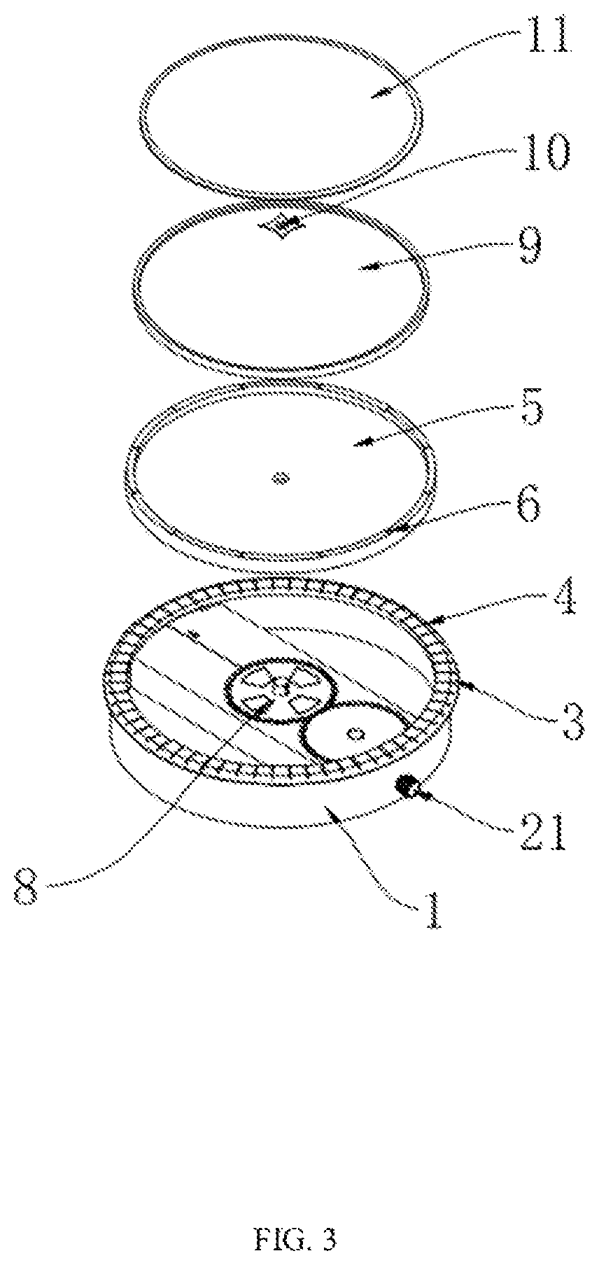 Patent US12619197 Figure 3 – Watch assembly