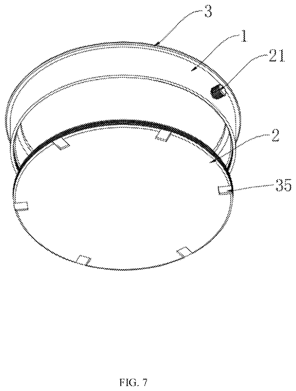 Patent US12619197 Figure 7 – Watch assembly