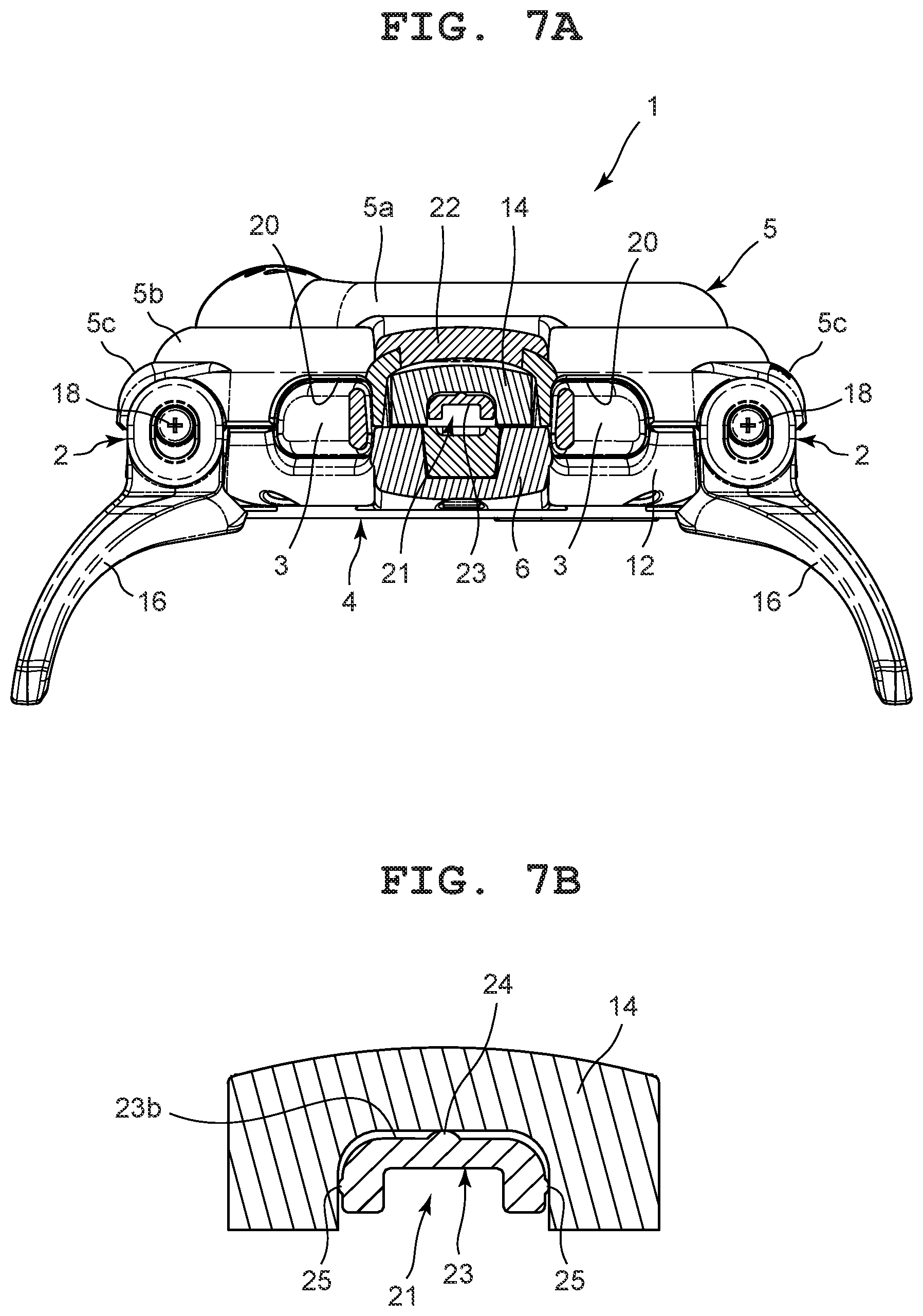 Patent US12619199 Figure 7 – Case and timepiece