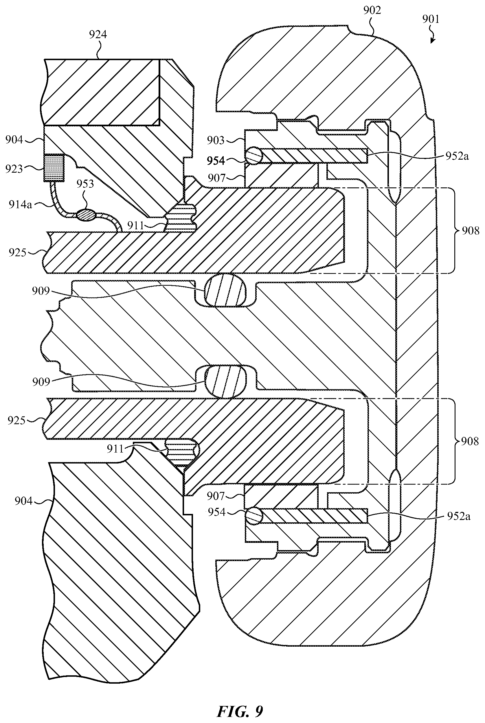 Patent US12619201 Figure 11 – Force-detecting input structure