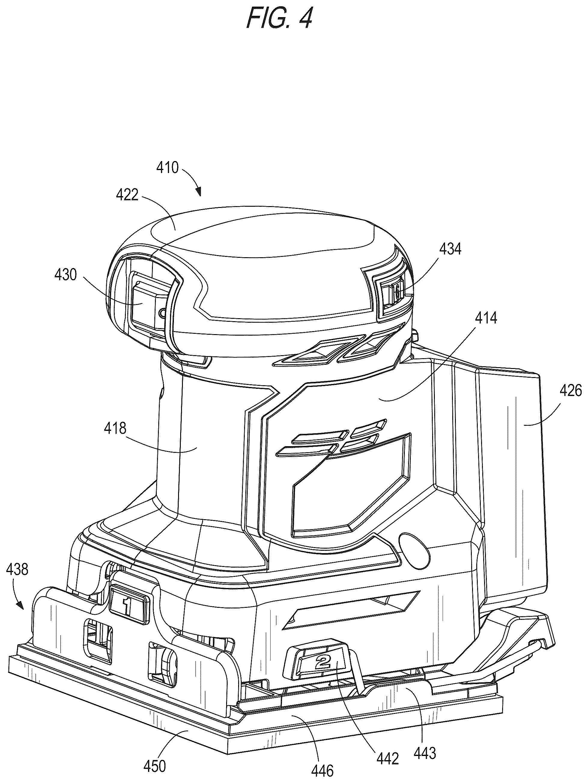 Patent US12619202 Figure 4 – Power tool stall detection