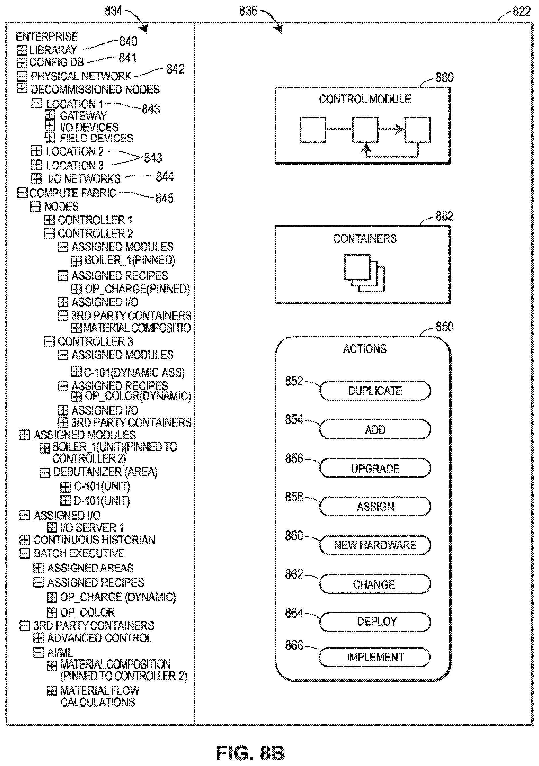 Patent US12619204 Figure 18 – Management functionalities and operations for provider of process control or automation system
