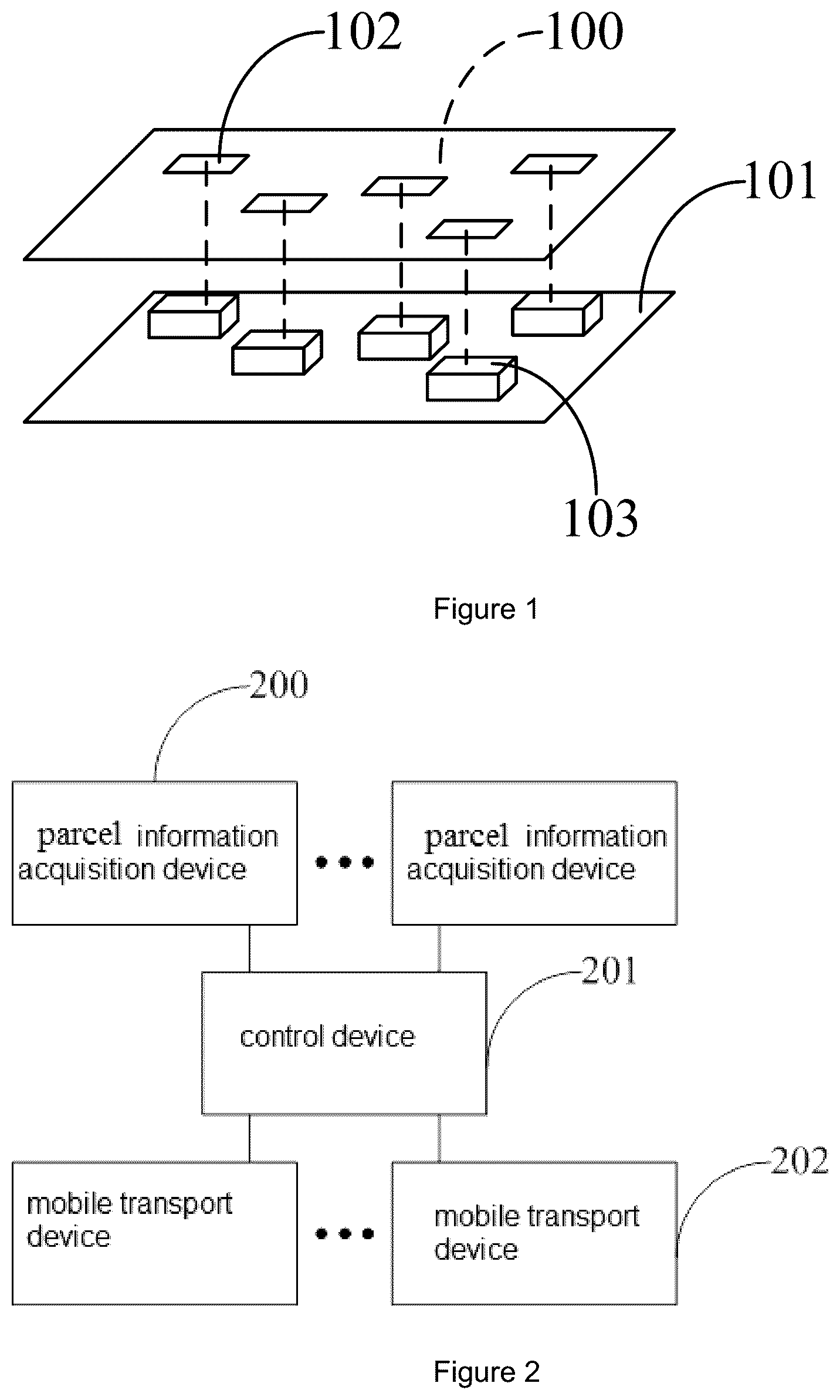 Patent US12619223 Figure 1 – Parcel and article sorting system and method