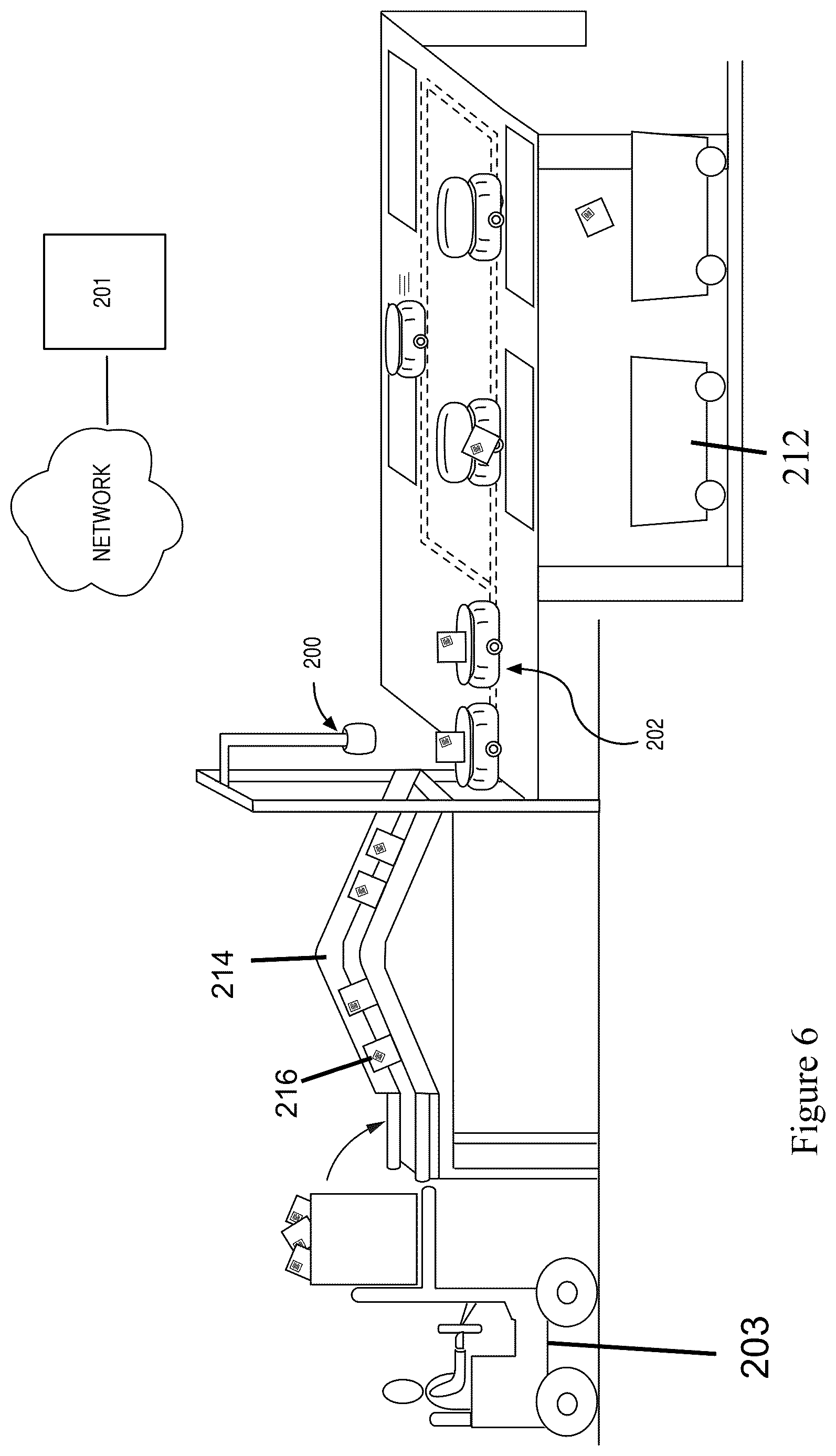 Patent US12619223 Figure 4 – Parcel and article sorting system and method