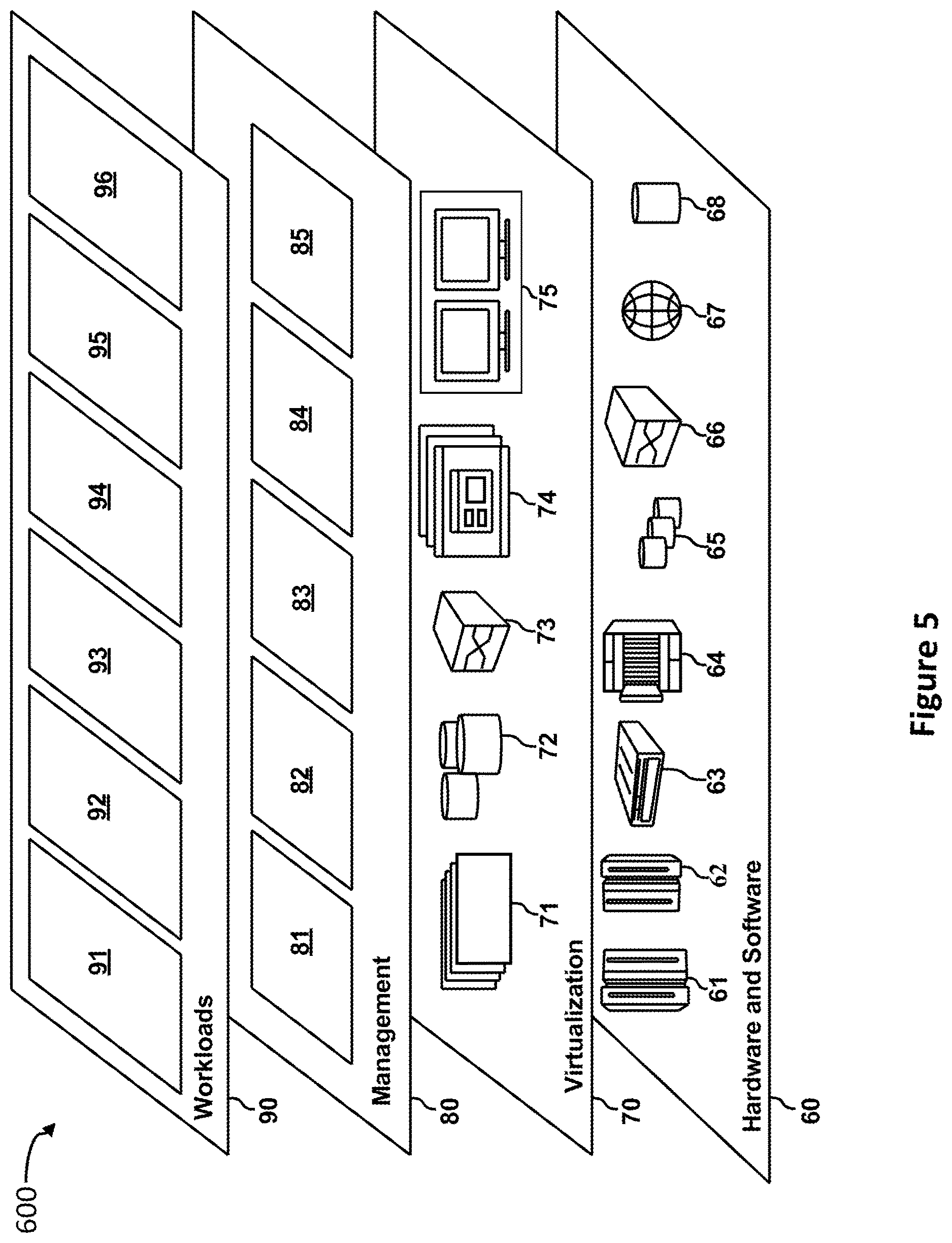 Patent US12619228 Figure 5 – Visual light-based direction to robotic system