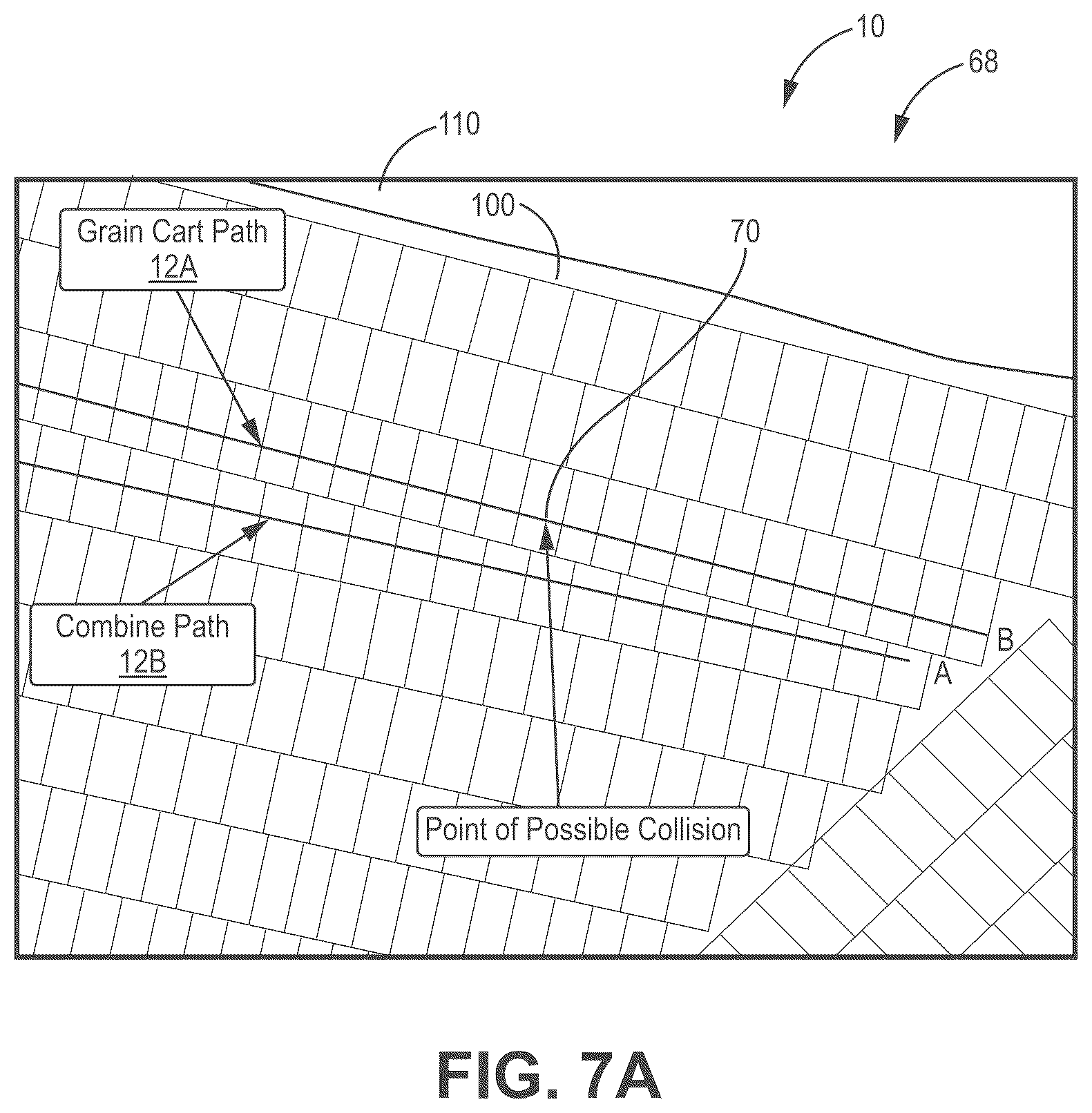 Patent US12619236 Figure 12 – Apparatus, systems and methods for automated navigation of agricultural equipment