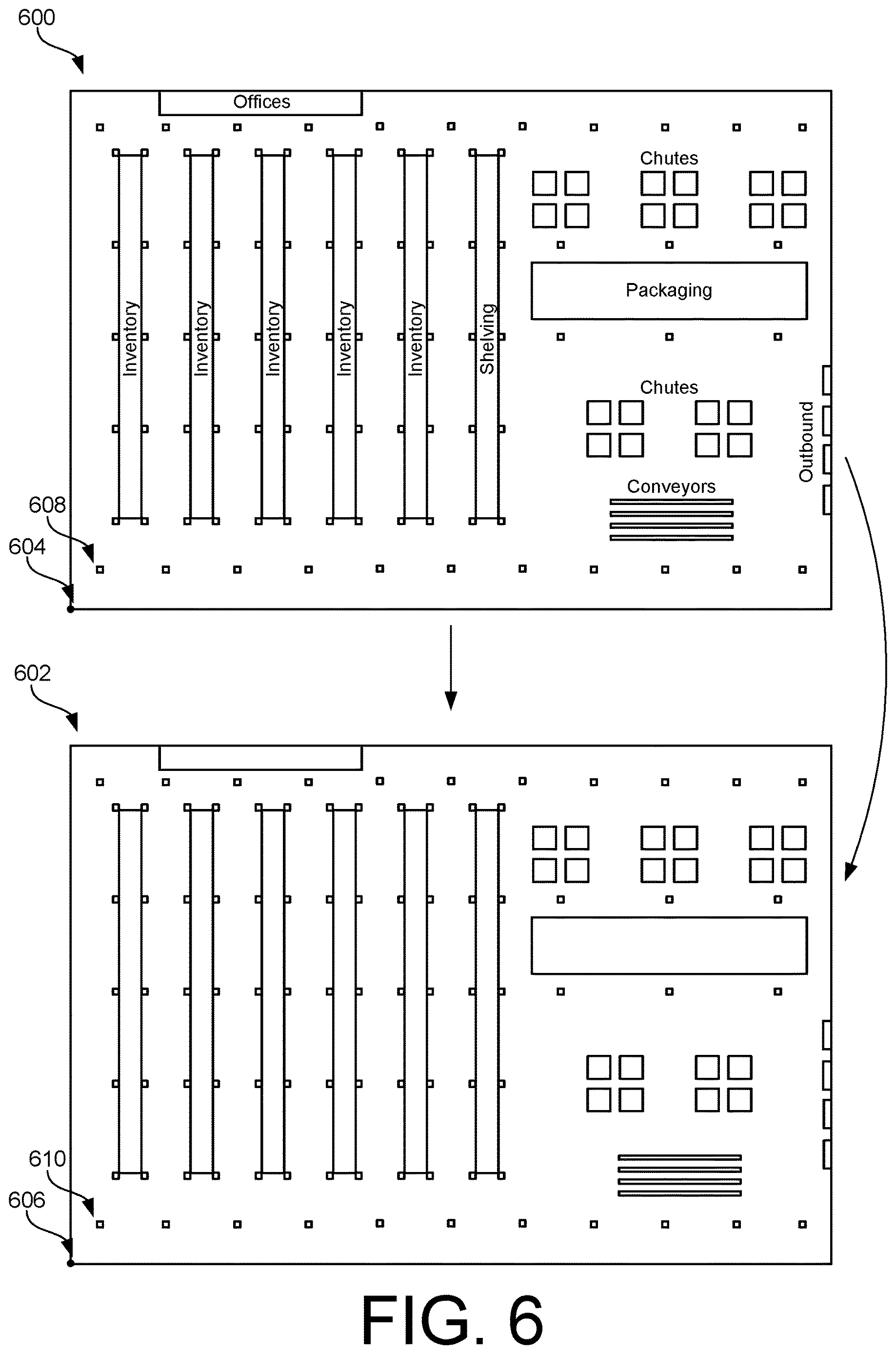 Patent US12619240 Figure 6 – Reality capture robot for generating a map of an environment