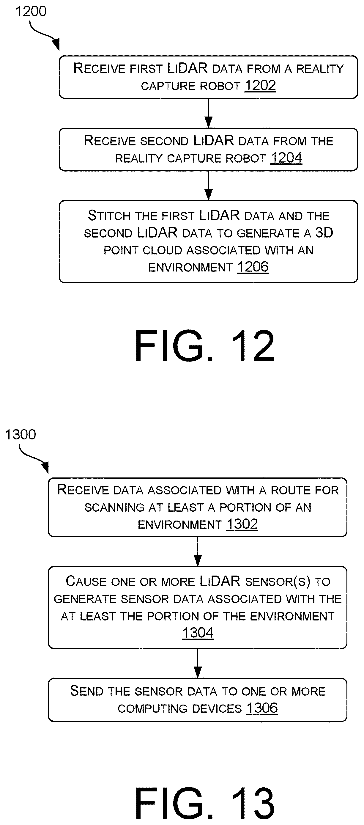 Patent US12619240 Figure 12 – Reality capture robot for generating a map of an environment